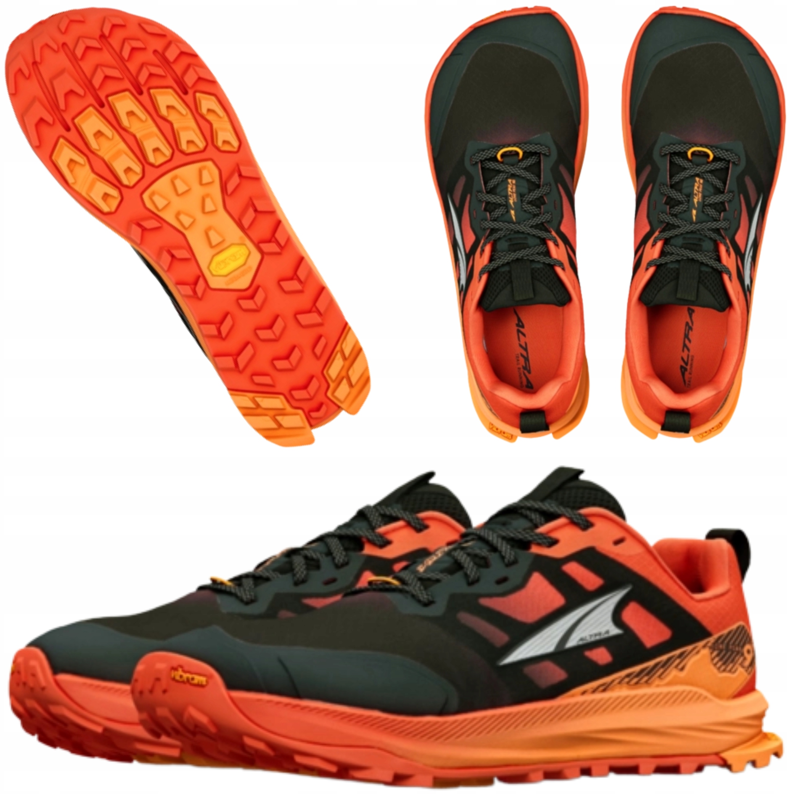 Buty Sportowe do Biegania w Terenie Męskie Altra Lone Peak 9+ Czarne 46