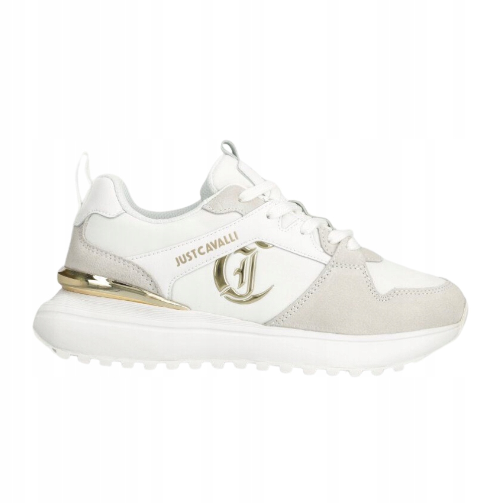 Just Cavalli Bílé tenisky Fondo Karina 36