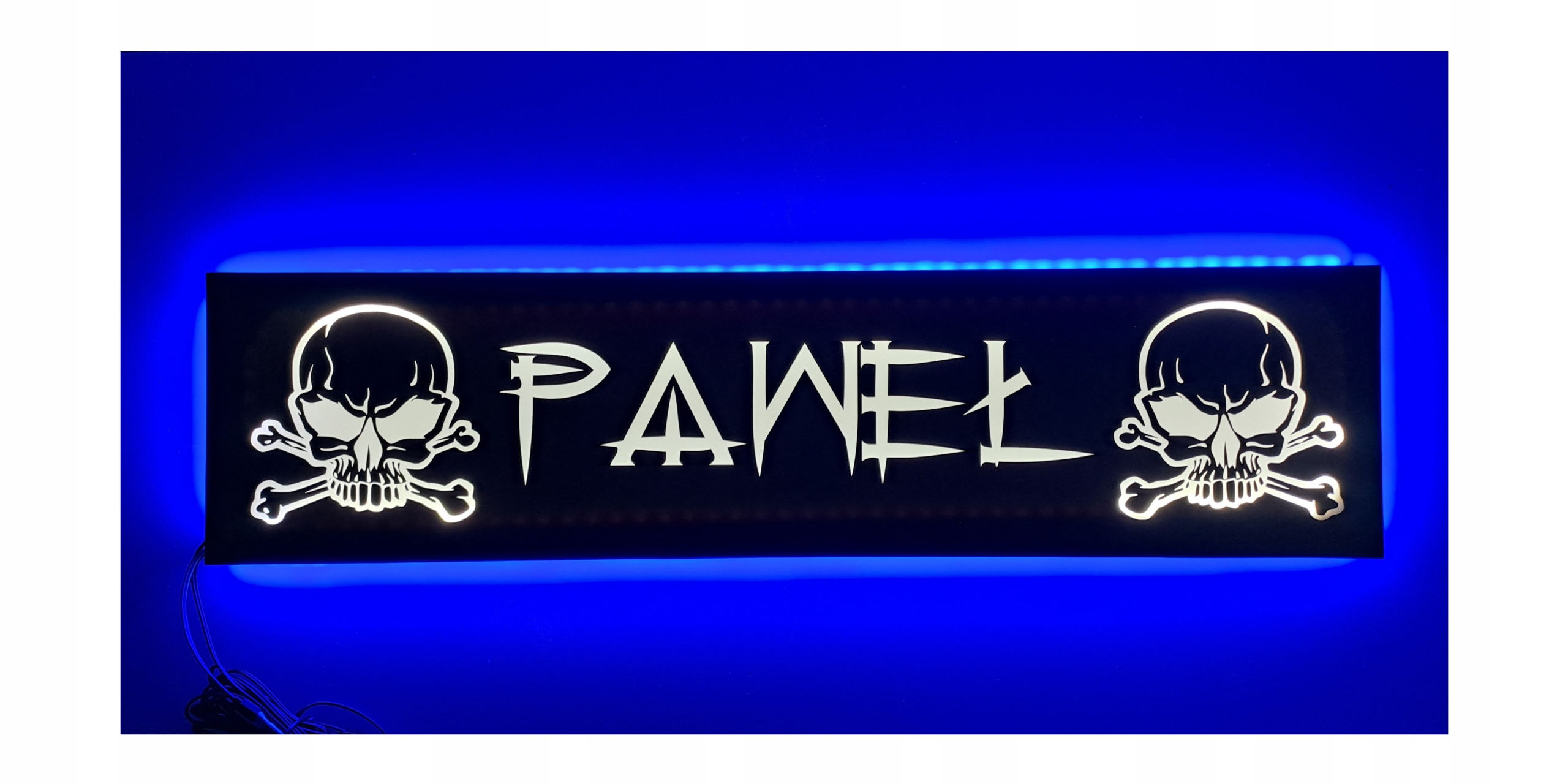 Led tabuľa nad posteľou personalizovaná s vaším nápisom Tir Lkw