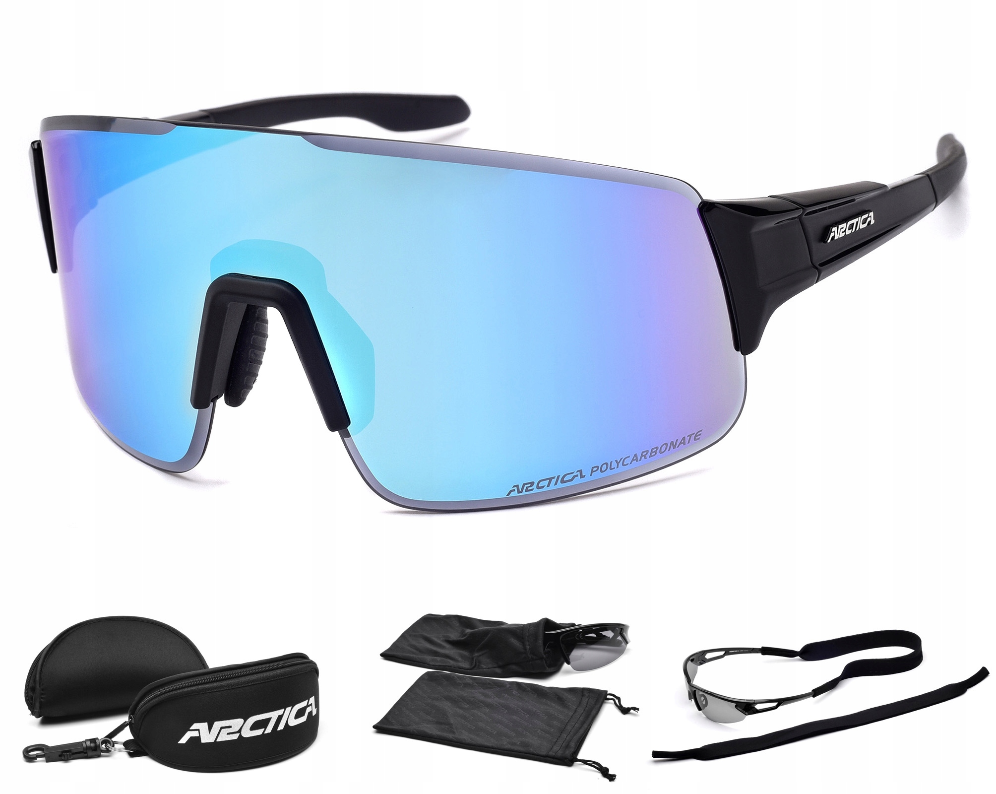 Cyklistické Brýle Arctica S-357, Sluneční, Zrcadlová Vrstva UV400