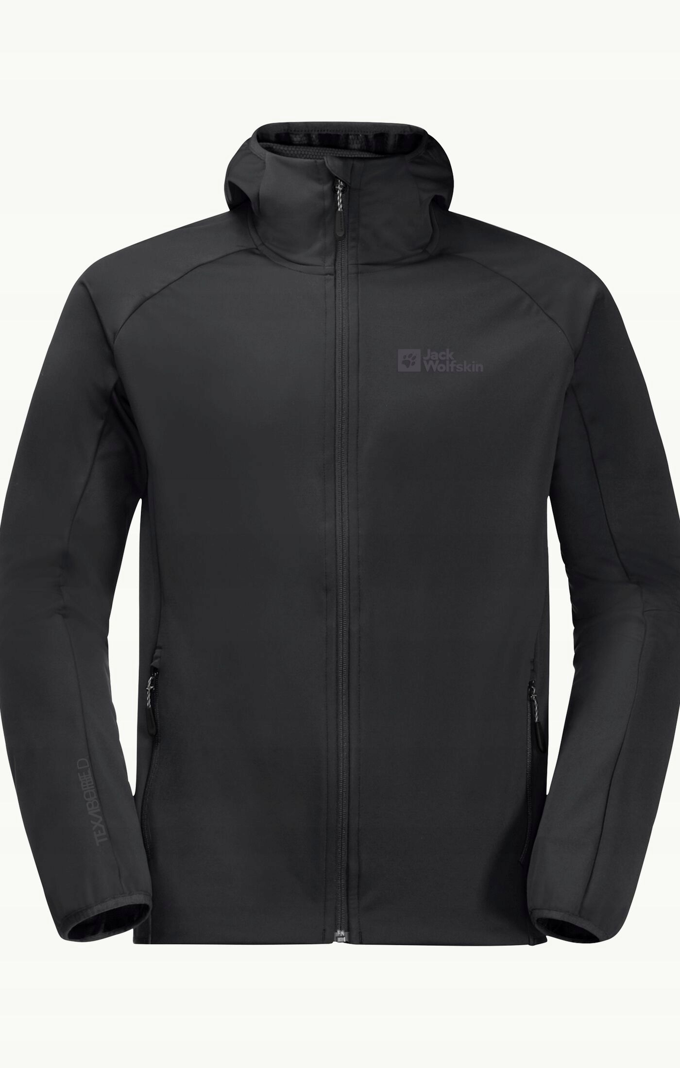 MĘSKI SOFTSHELL Z KAPTUREM JACK WOLFSKIN W GÓRY M Rozmiar M