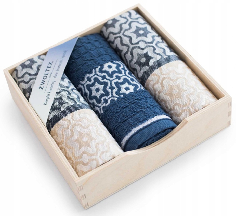 

Zwoltex Komplet ściereczek kuchennych 3 szt.