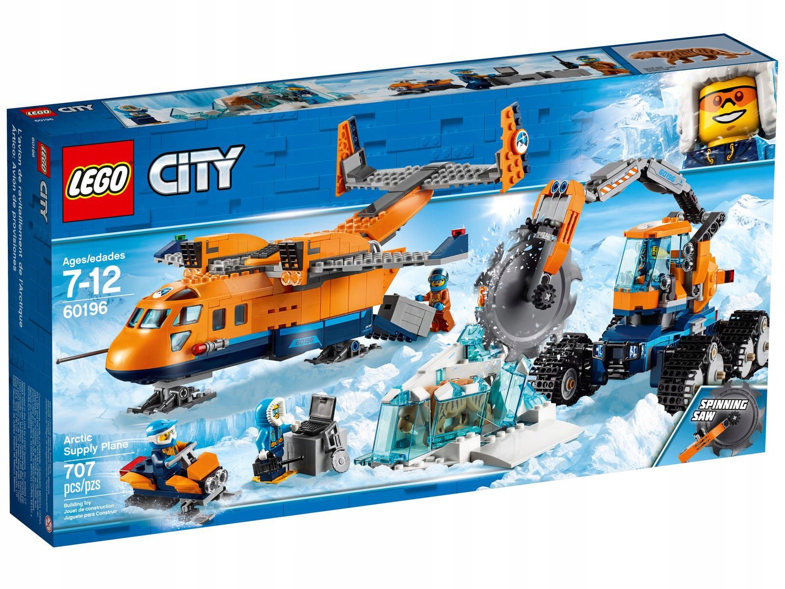 Lego City 60196 Arktické dodávkové letadlo Nové