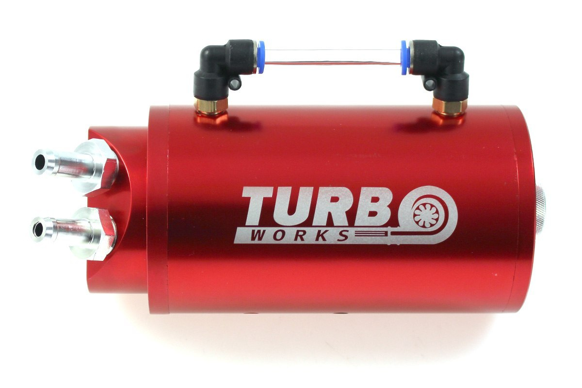 OIL CATCH TANK 0.7L 20MM TURBOWORKS RED Producent części Turboworks
