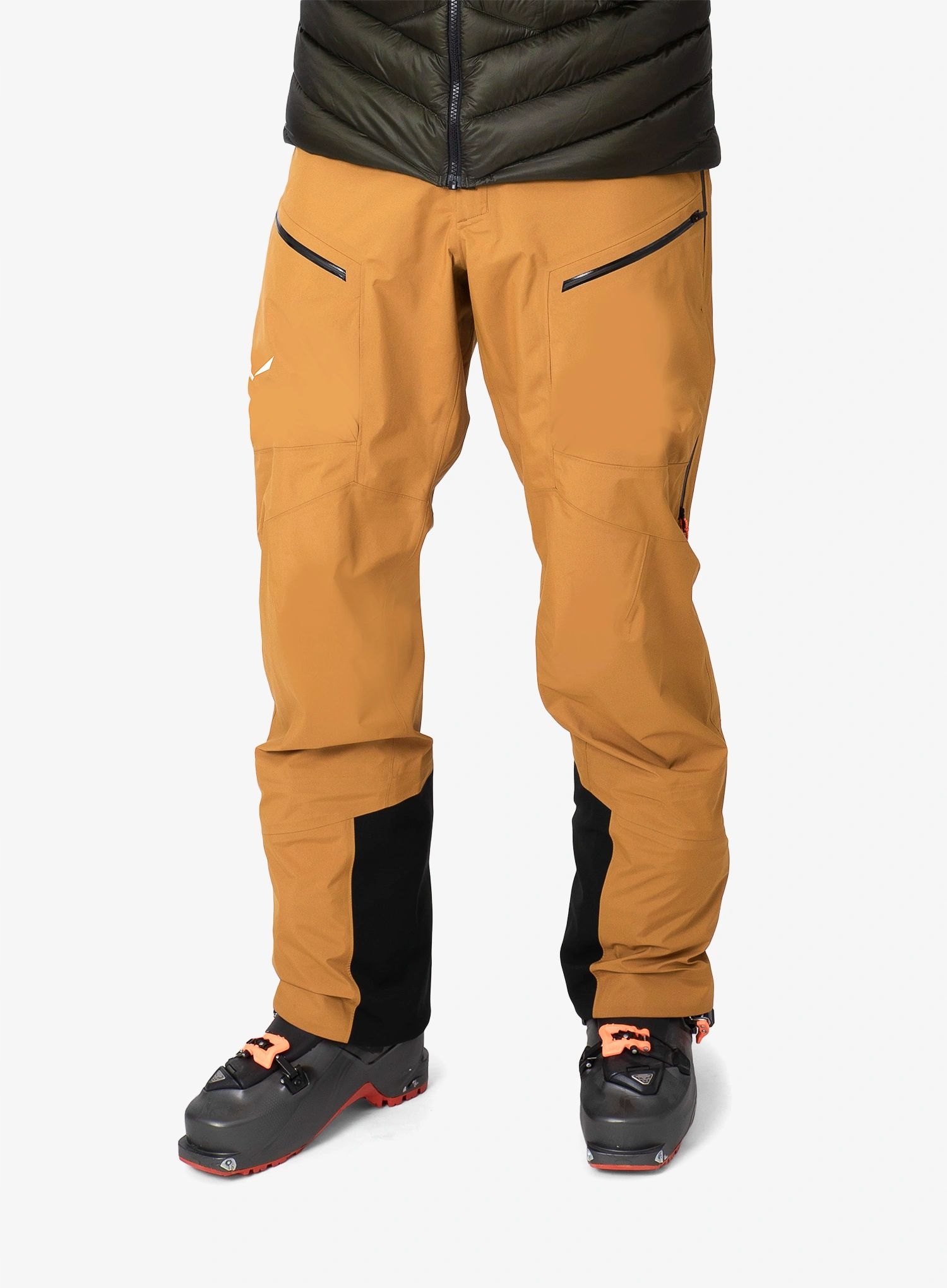 Lyžařské kalhoty Salewa Sella 3L Ptx Pant golden brown S