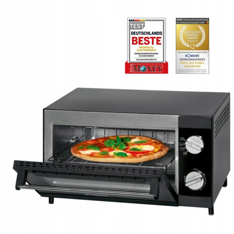 BOMANN PIEKARNIK ELEKTRYCZNY MINI OPIEKACZ GRILL 12L 1000W Model MPO 2246