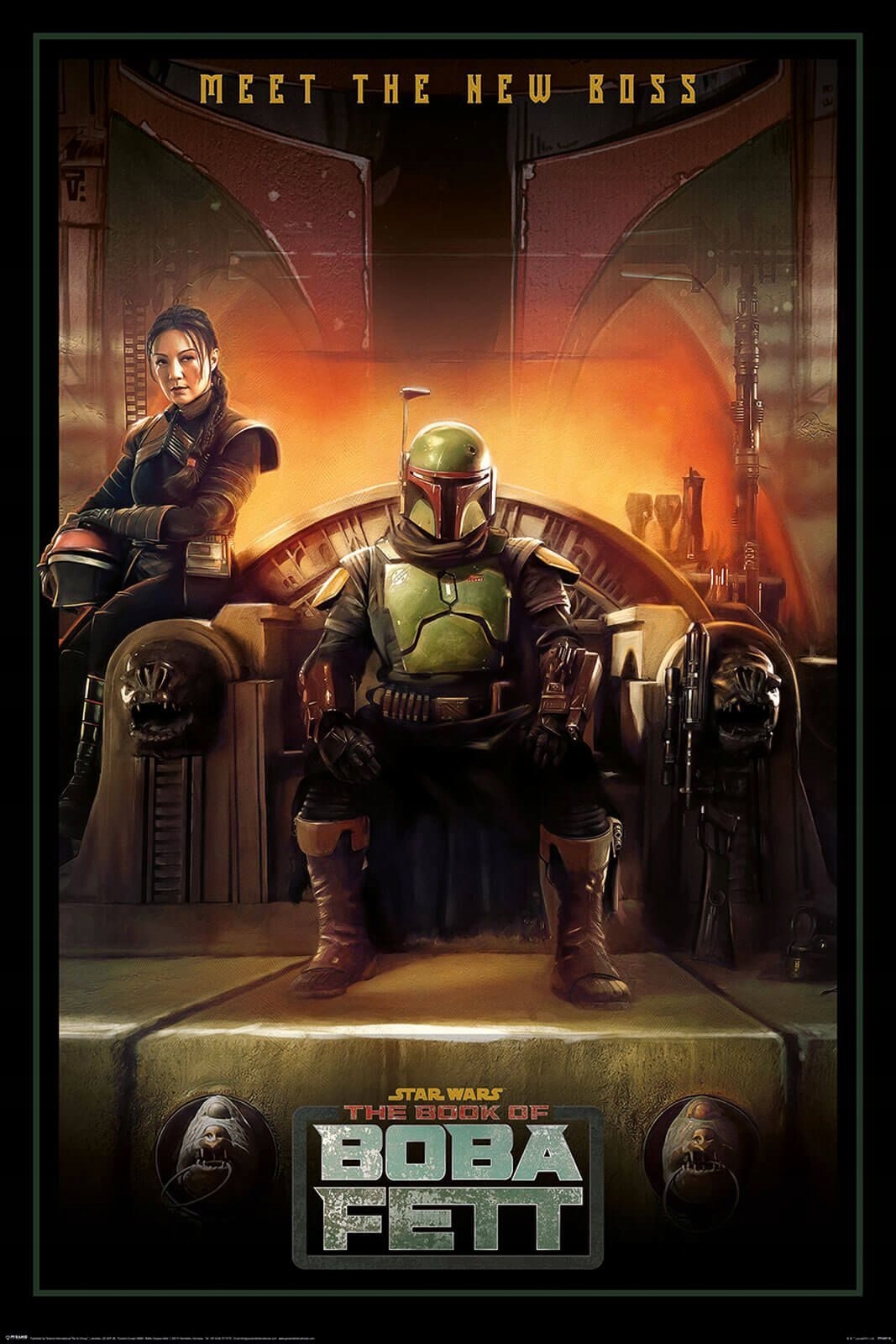 Star Wars The Book Of Boba Fett plakat 61x91,5cm