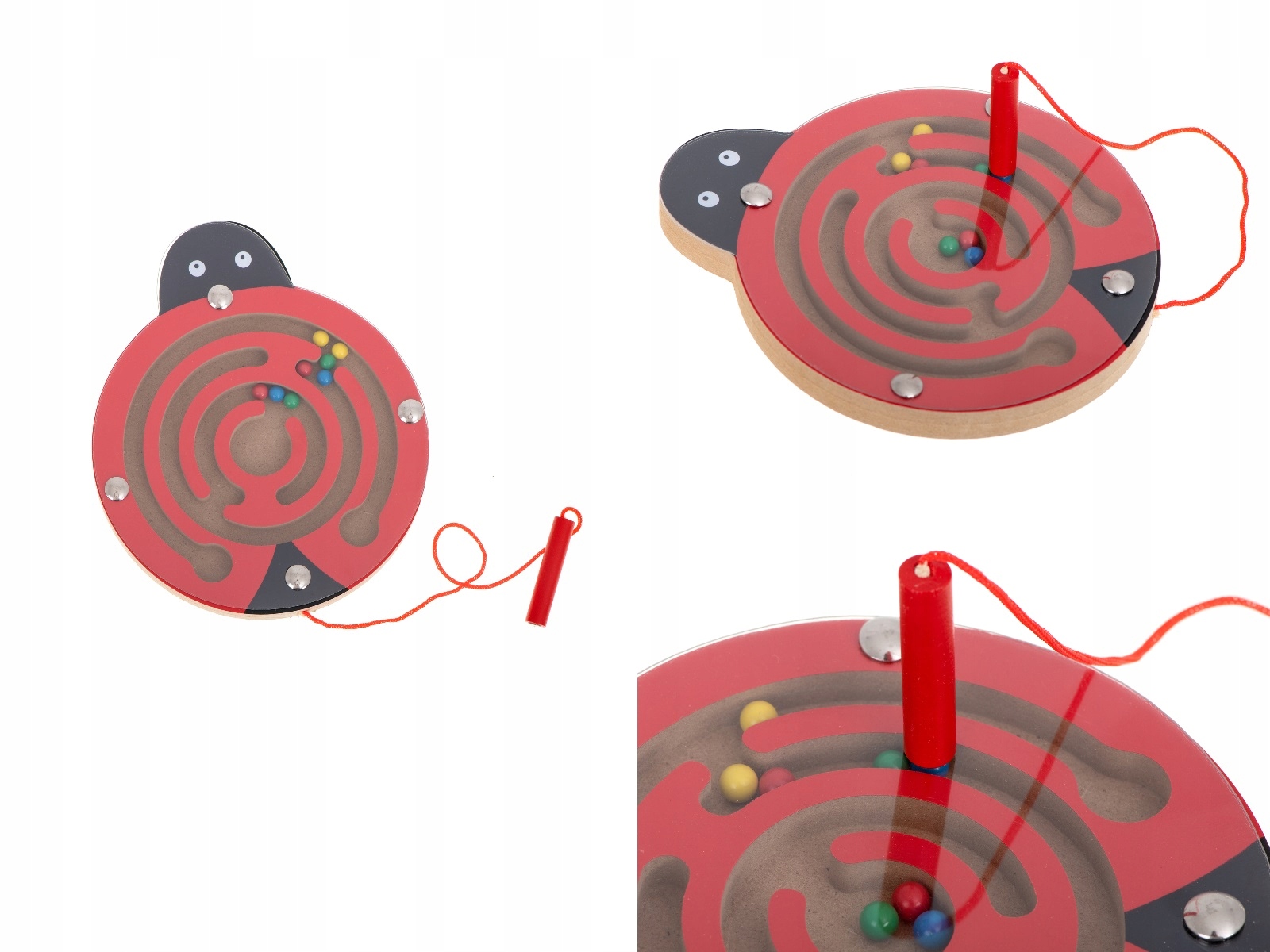 

Labirynt Magnetyczny Kuleczki Zabawka Logiczna