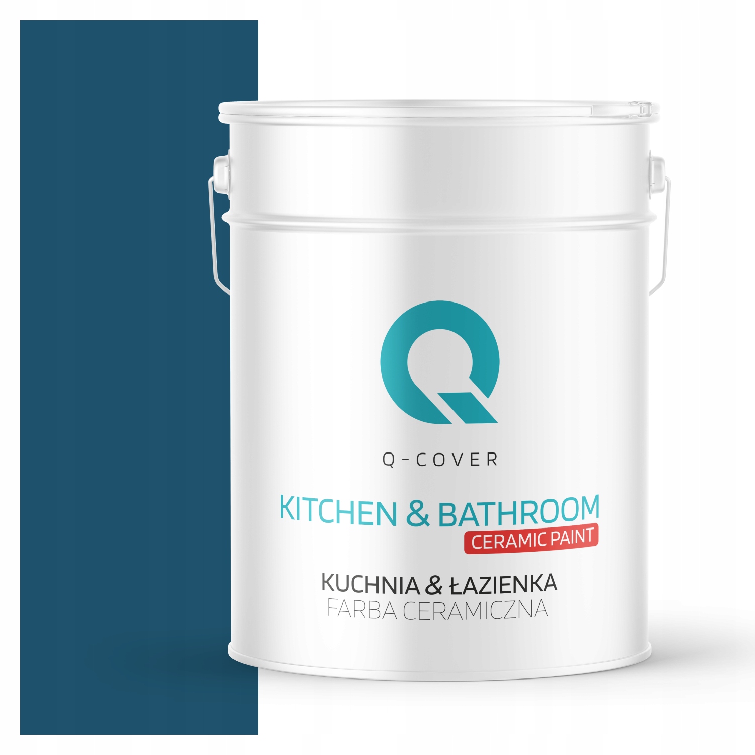 Farba Kúpeľňa Kuchyňa Vodotesná Farba Modrá H0508 Hlboká Matná 10 L