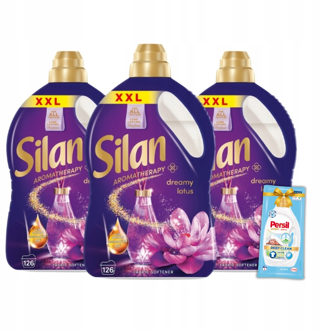Levně Silan tekutá aviváž Dreamy Lotus 2,772L x3 Dárek