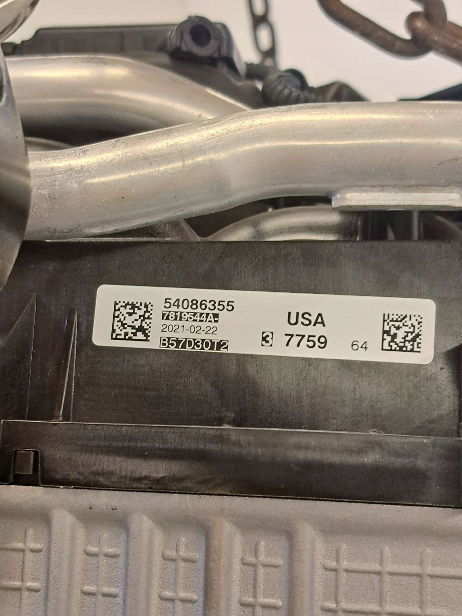 BMW 7 G11 G12 2020 Двигатель