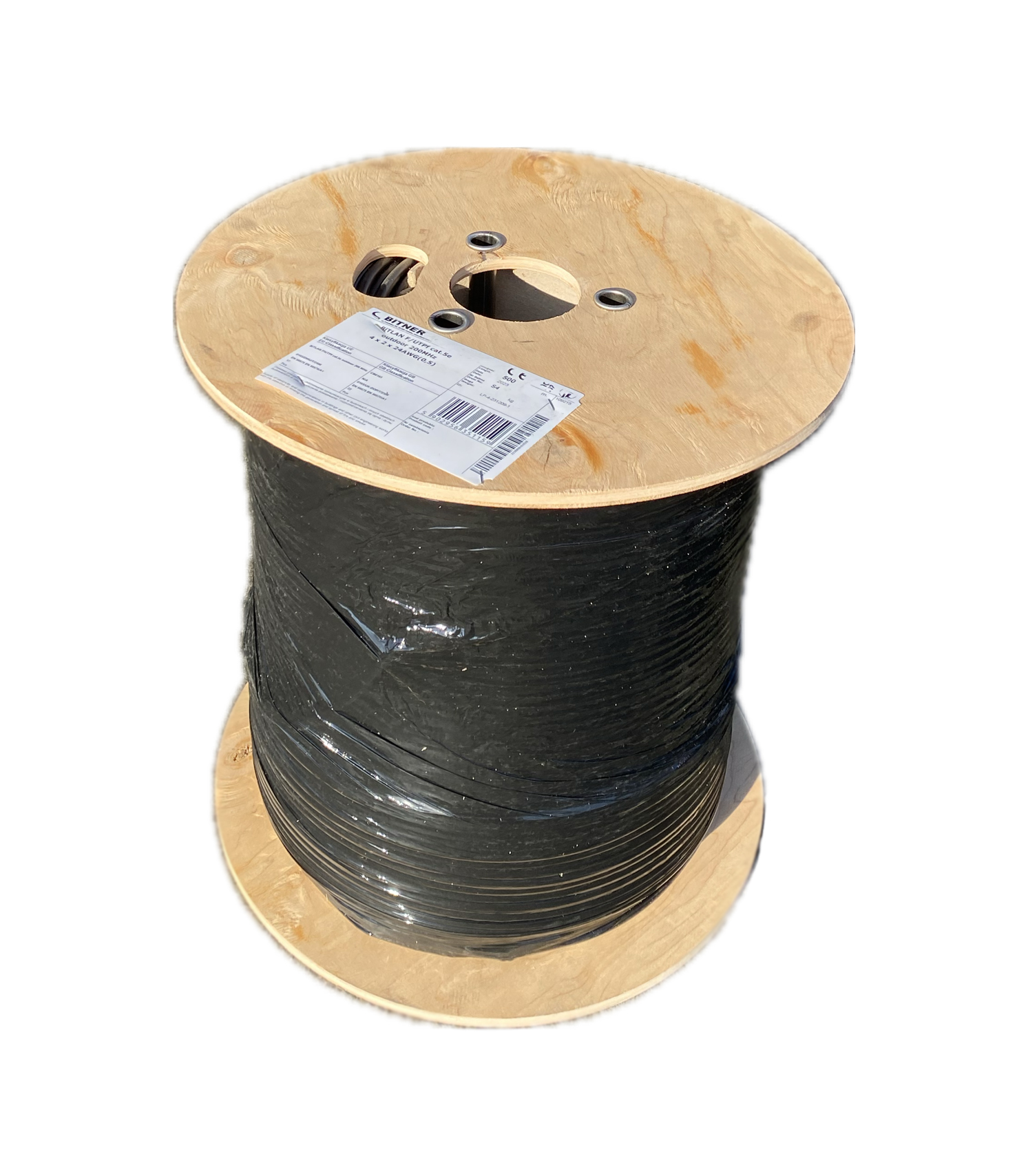 Kabel Ftp Bitner kat. 5e ekranowany, zewnętrzny, żelowany, ziemny 500m