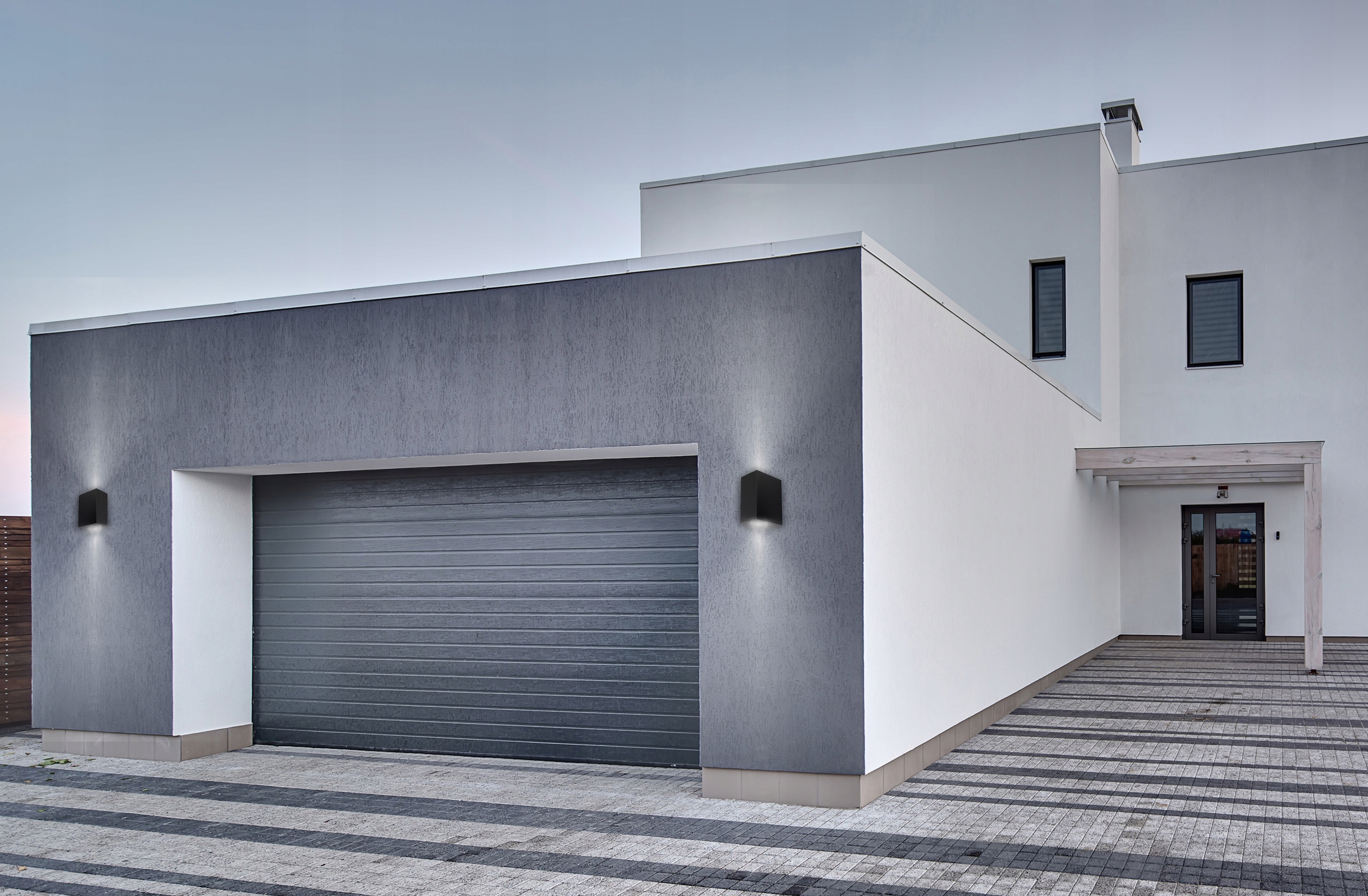 Kinkiet zewnętrzny lampa ogrodowa zewnętrzna elewacyjna ścienna GU10 LED Rodzaj gwintu GU10