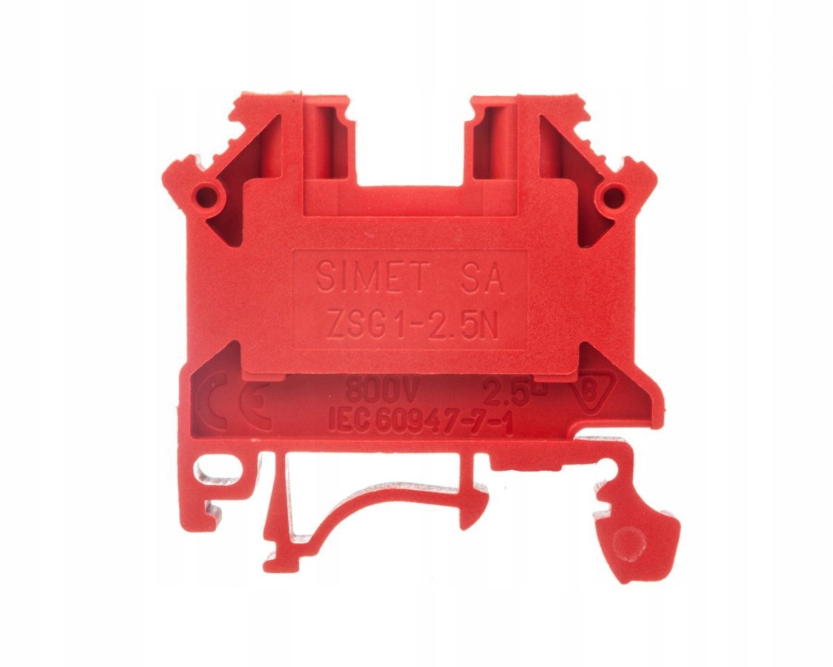 

Złączka szynowa 2-przewodowa 2,5mm2 ZSG1-2.5Nc