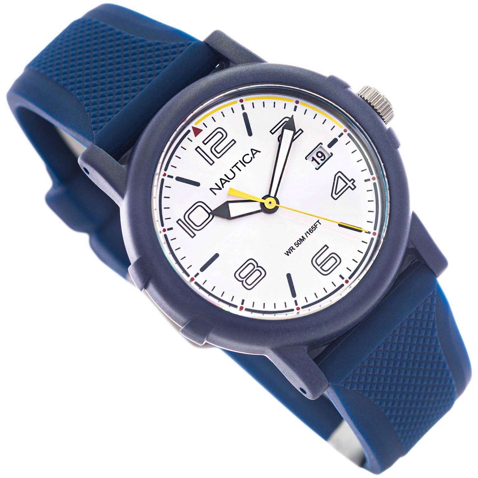 Pánské Hodinky Nautica NAPEPF113 N83 Tmavě Modré Na Řemínku Datumovka Neobrite