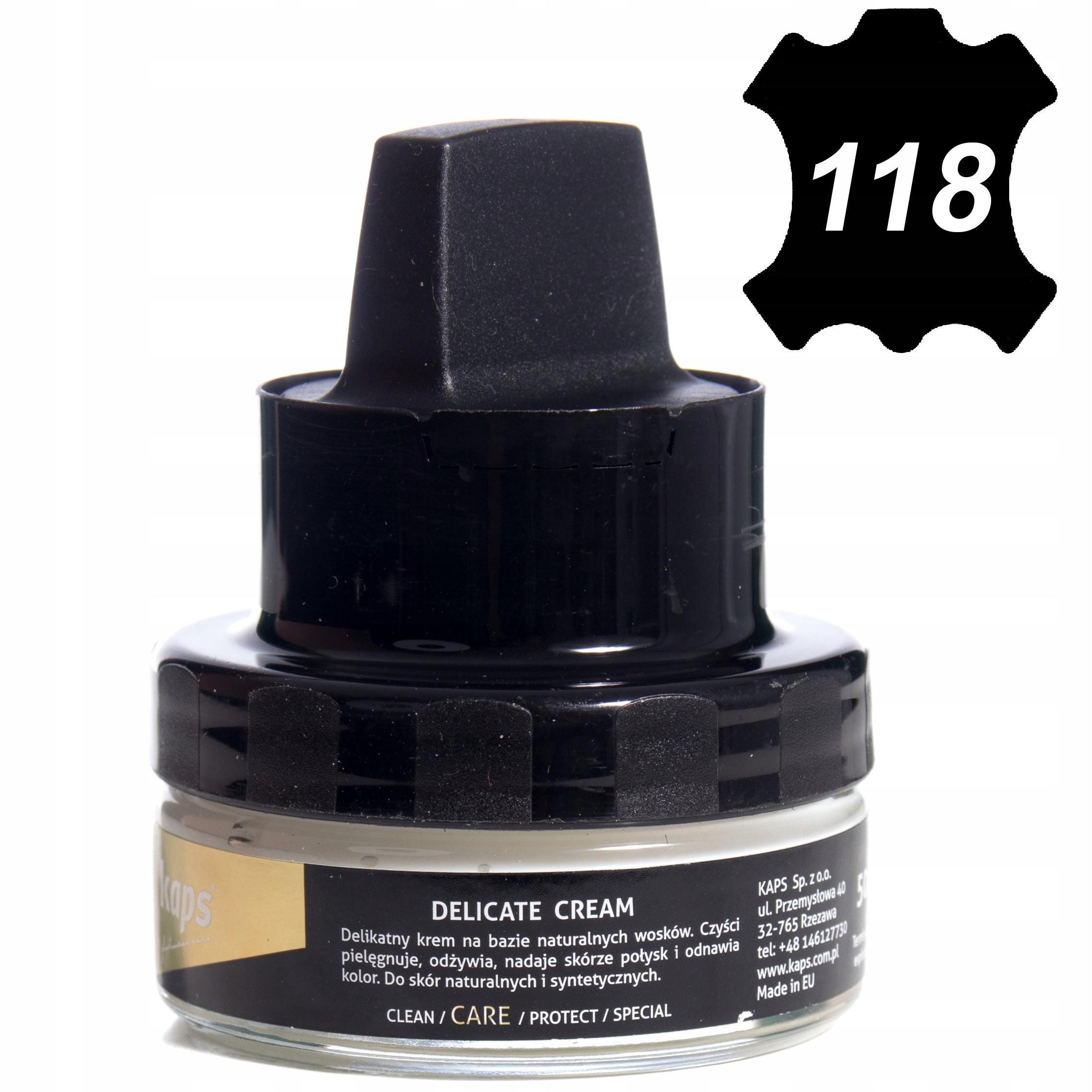 Pasta Krem do Butów Czarny 118
