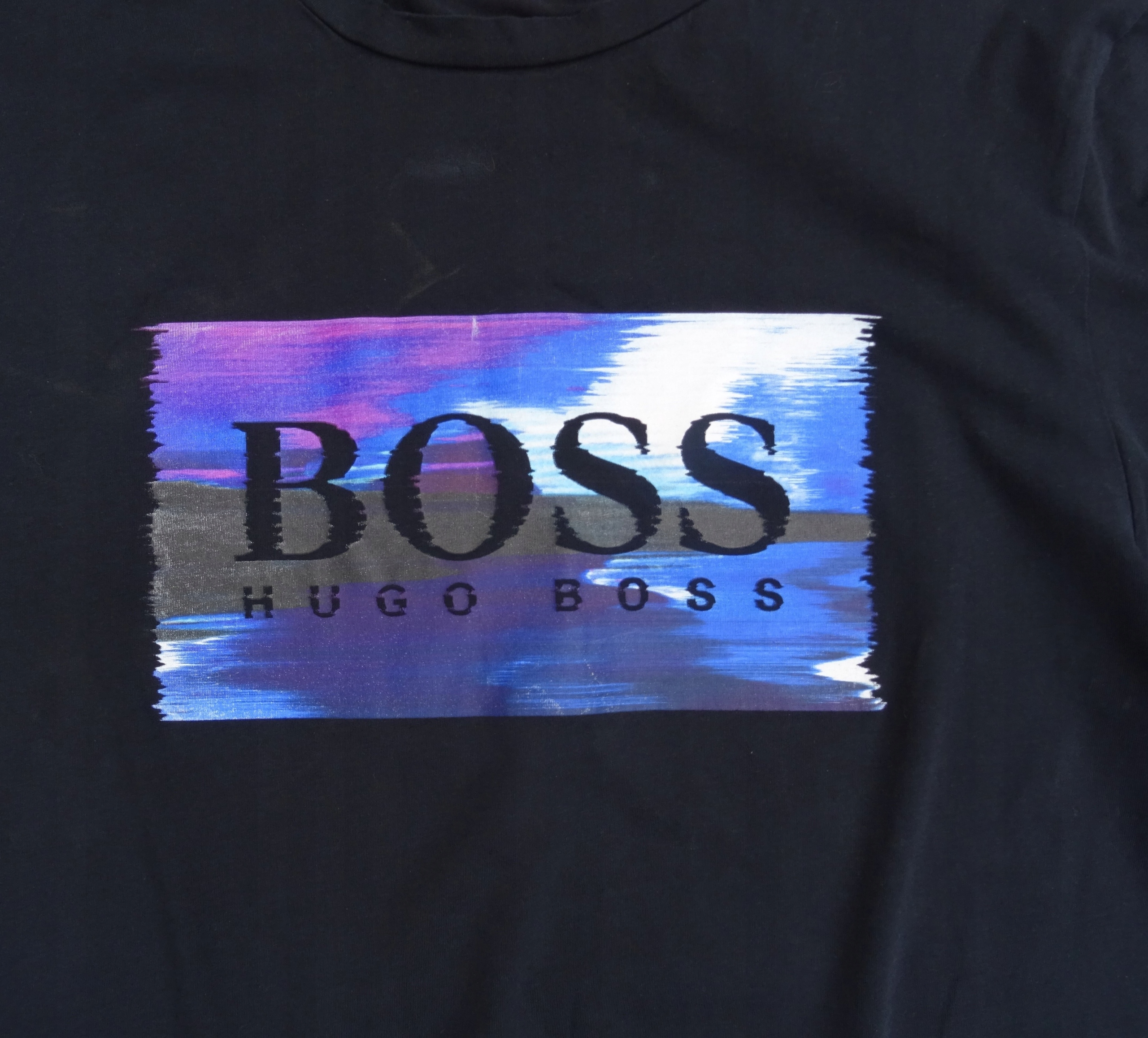 BOSS Orange Typical 2 T-Shirt Black Hugo Boss koszulka L/M Rozmiar L