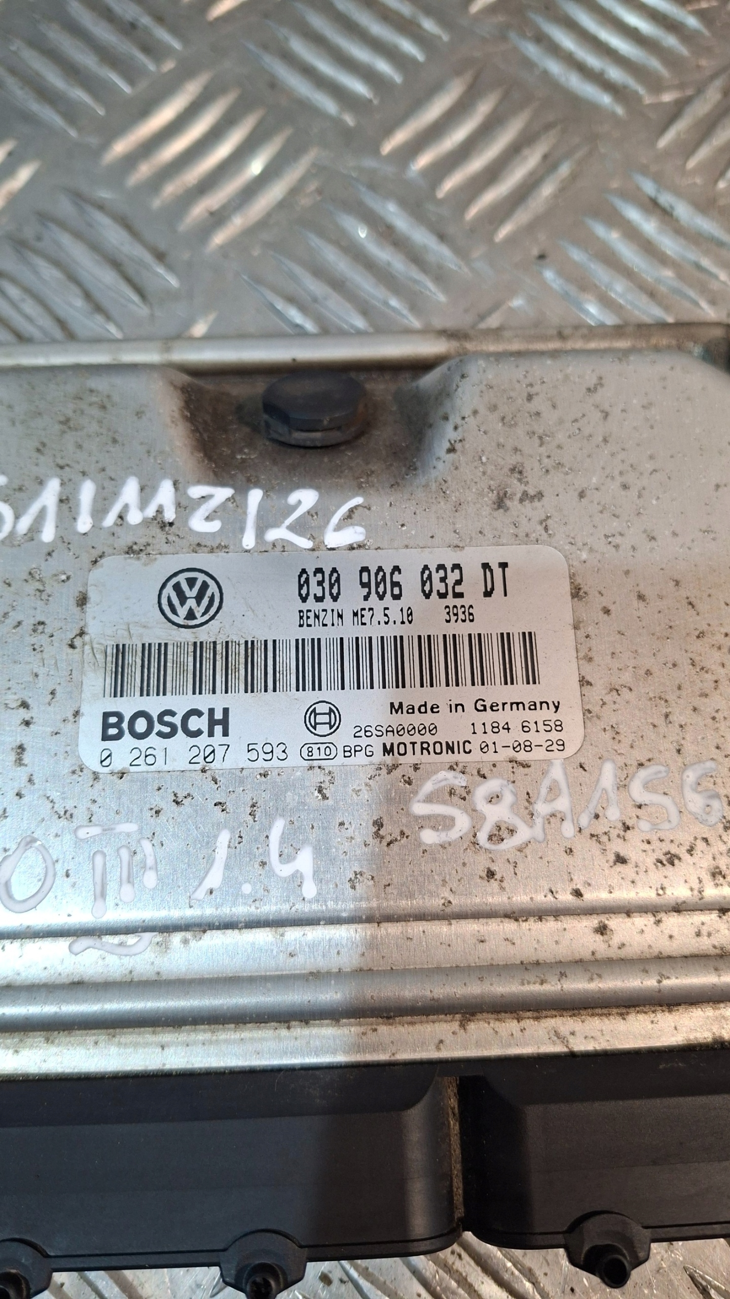 control unit of the engine VW POLO III 1.4