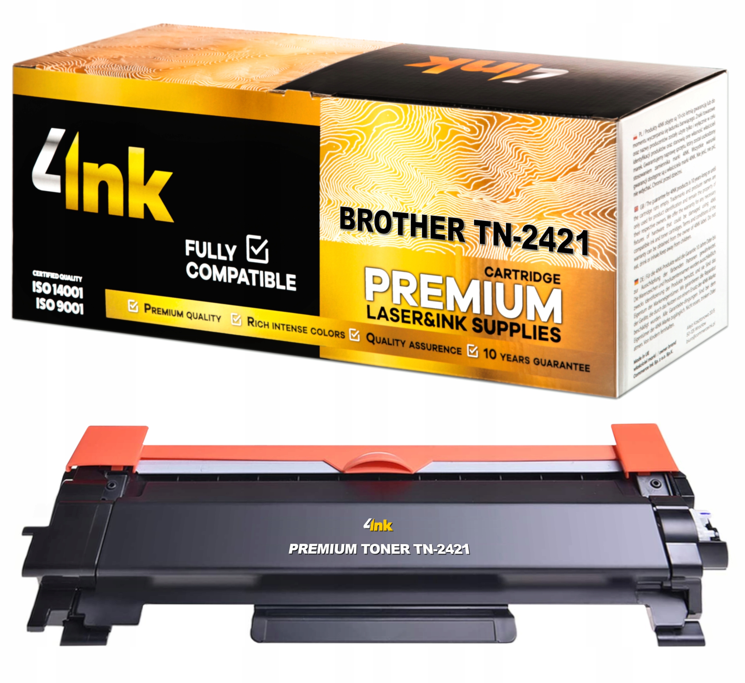 

Toner 4INK Do Drukarki DCP-L2512D DCP-L2532DW