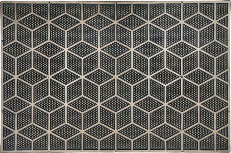 

Wycieraczka Gumowa pod Drzwi Srebrna Metis 40x60