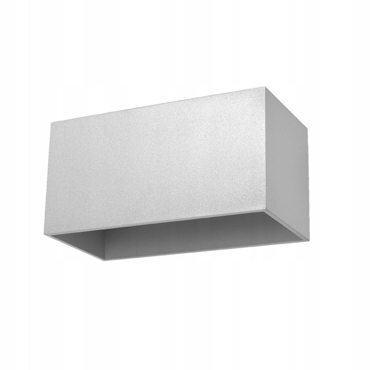 Nástěnná lampa Quad Maxi šedá