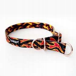 Levně Polostahovací obojek Dog On Fire L/XL