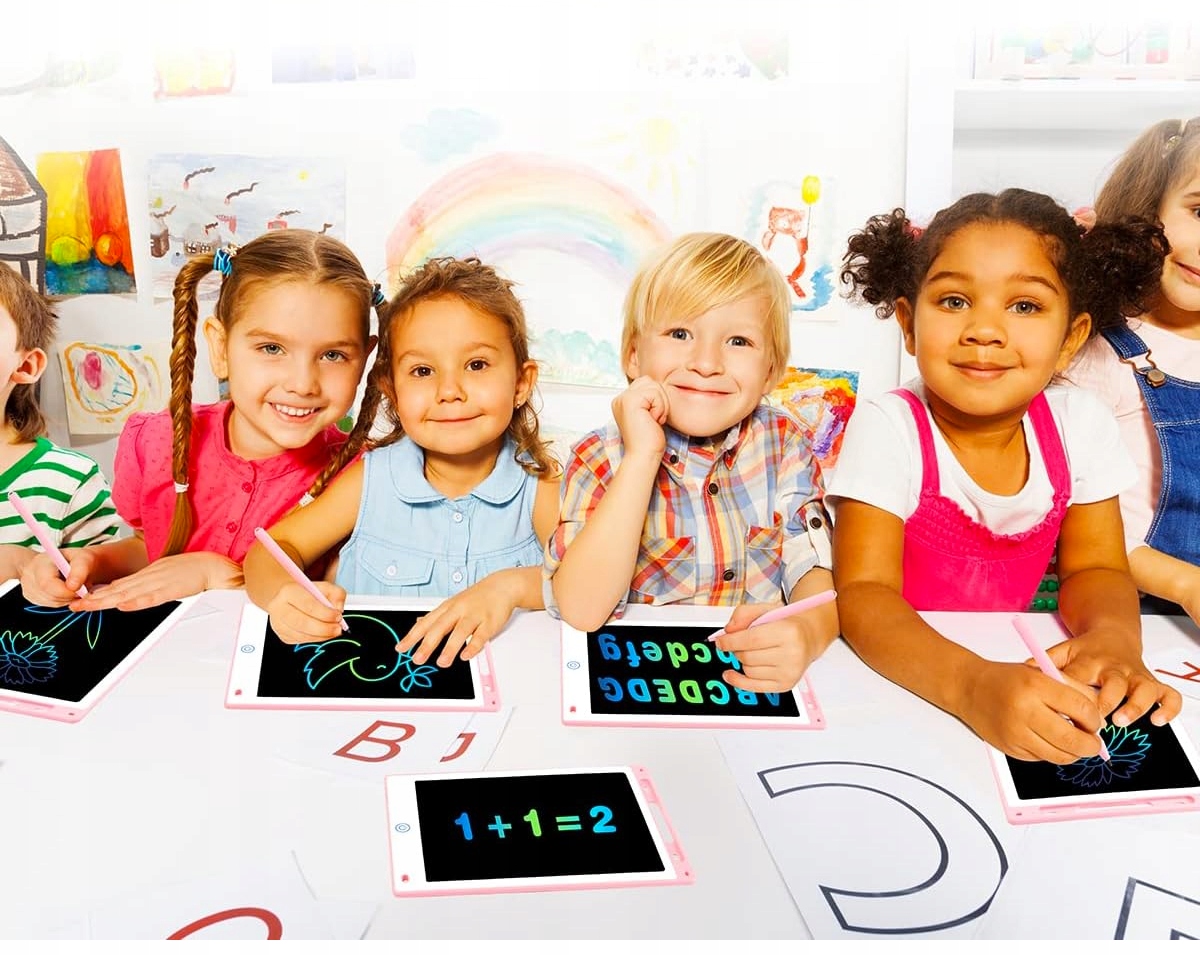 ZNIKOPIS TABLET GRAFICZNY DUŻY DLA DZIECI DO RYSOWANIA RYSIK NOTES 12 cali Wiek dziecka 12 m +