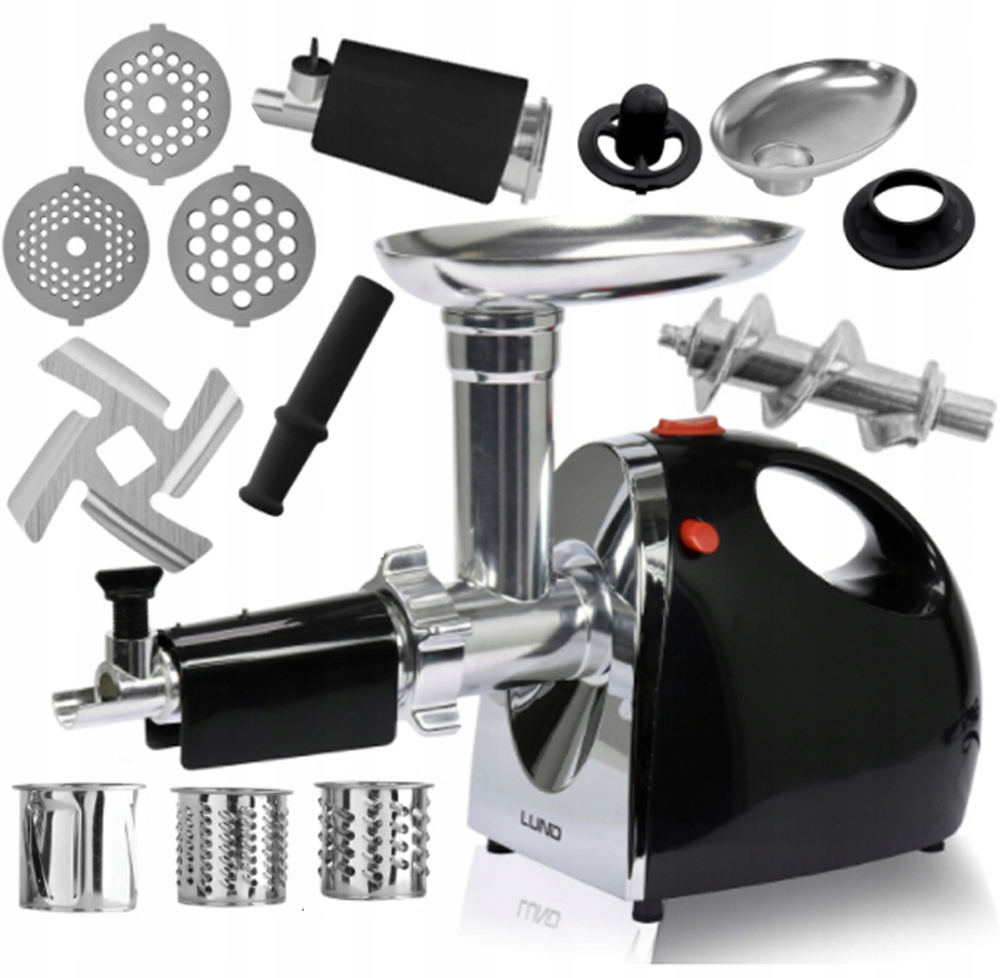 ELEKTRYCZNA MASZYNKA do MIĘSA KIEŁBASY 5W1 1200W