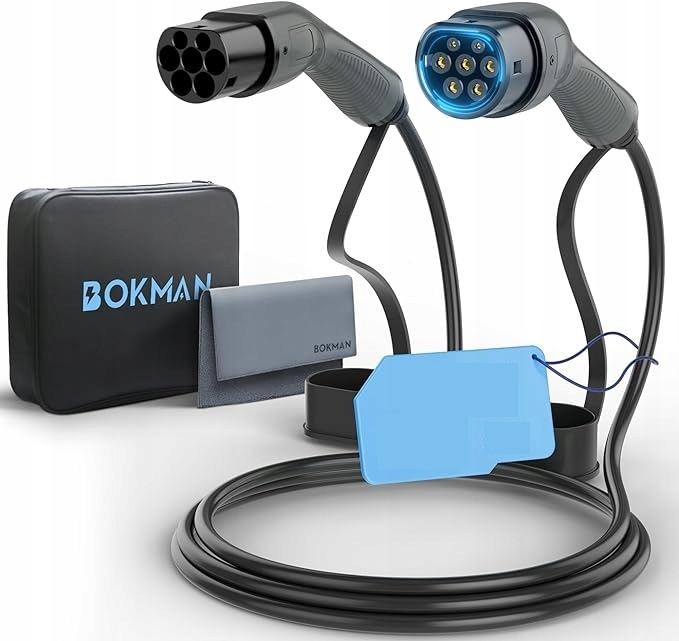 Nabíjačka Pre Elektrické Autá Bokman Nabíjací Kábel Do Auta 11KW 5M