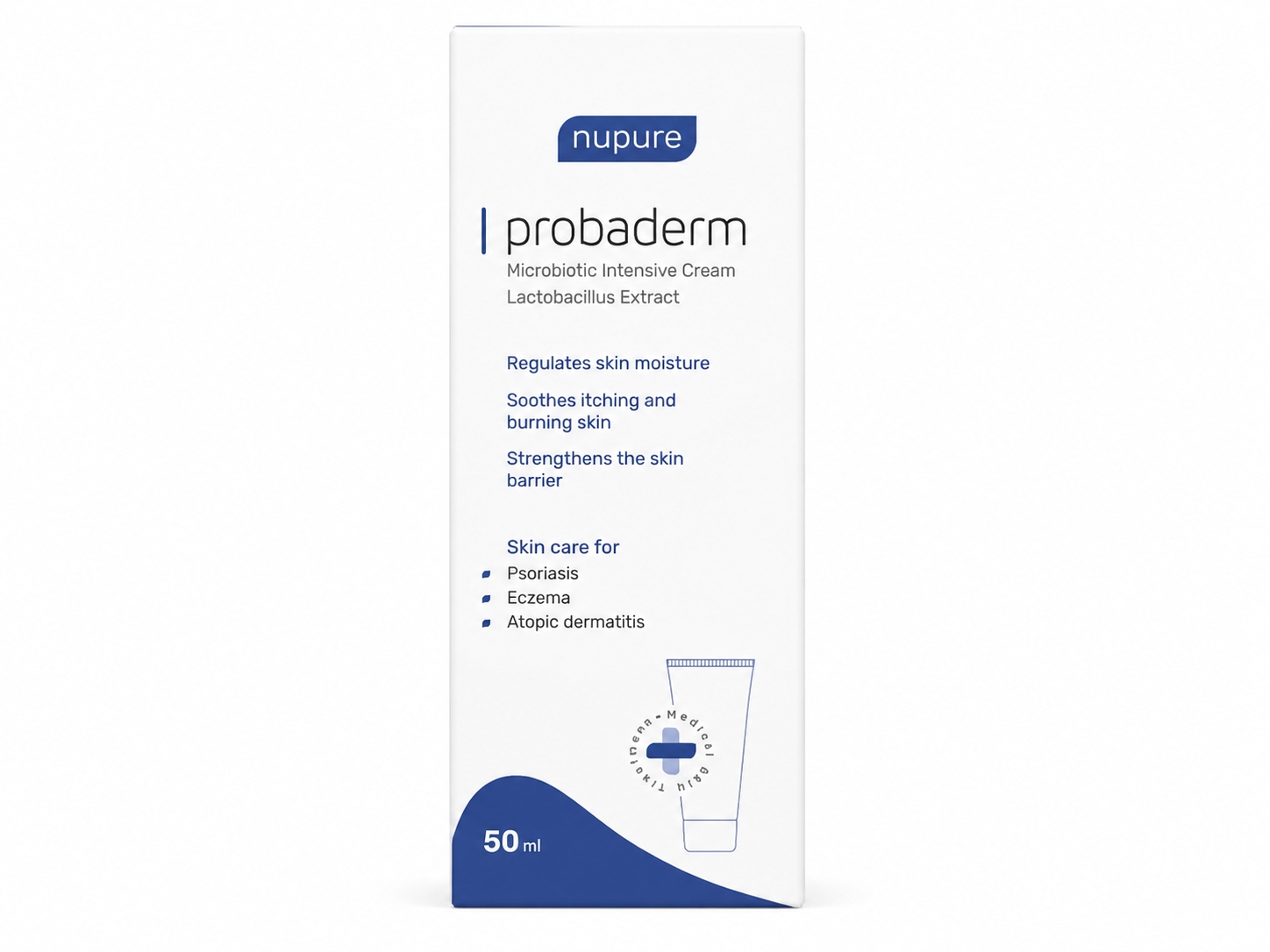 Nupure Probaderm Mikrobiotický Intenzivní Krém 50 ml