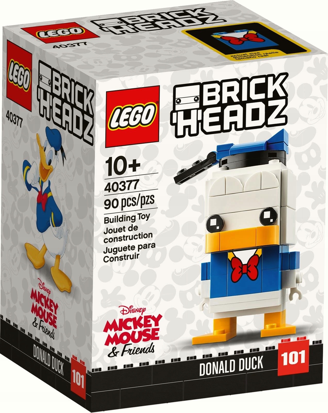 

Oryginalne Lego BrickHeadz 40377 Kaczor Donald