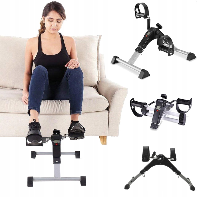 ROWEREK TRENINGOWY Z MATĄ OCHRONNĄ DO ĆWICZEŃ RĄK I NÓG MECHANICZNY ROWER Marka Fit4Med