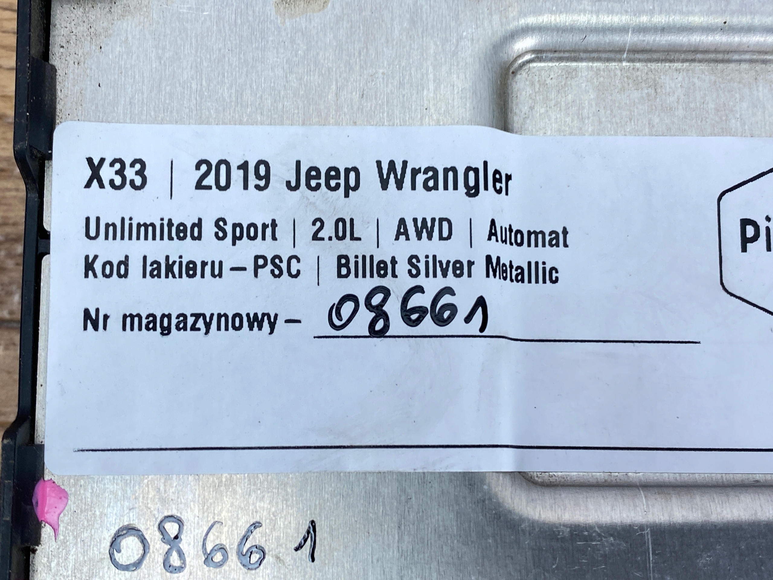 modul Jeep Wrangler JL 2018+ USA