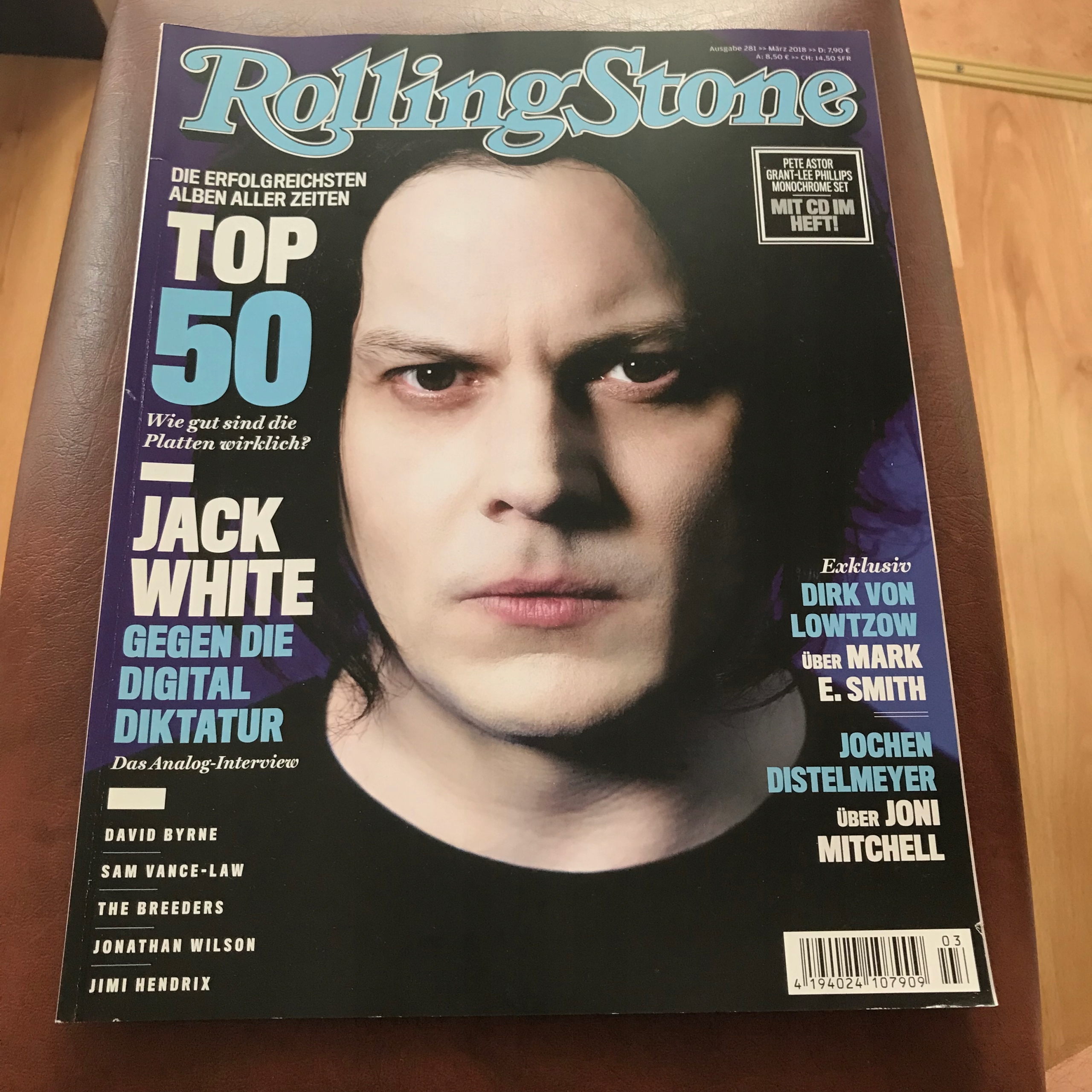 ROLLING STONE JACK WHITE BYRNE HENDRIX VANCE-LAW