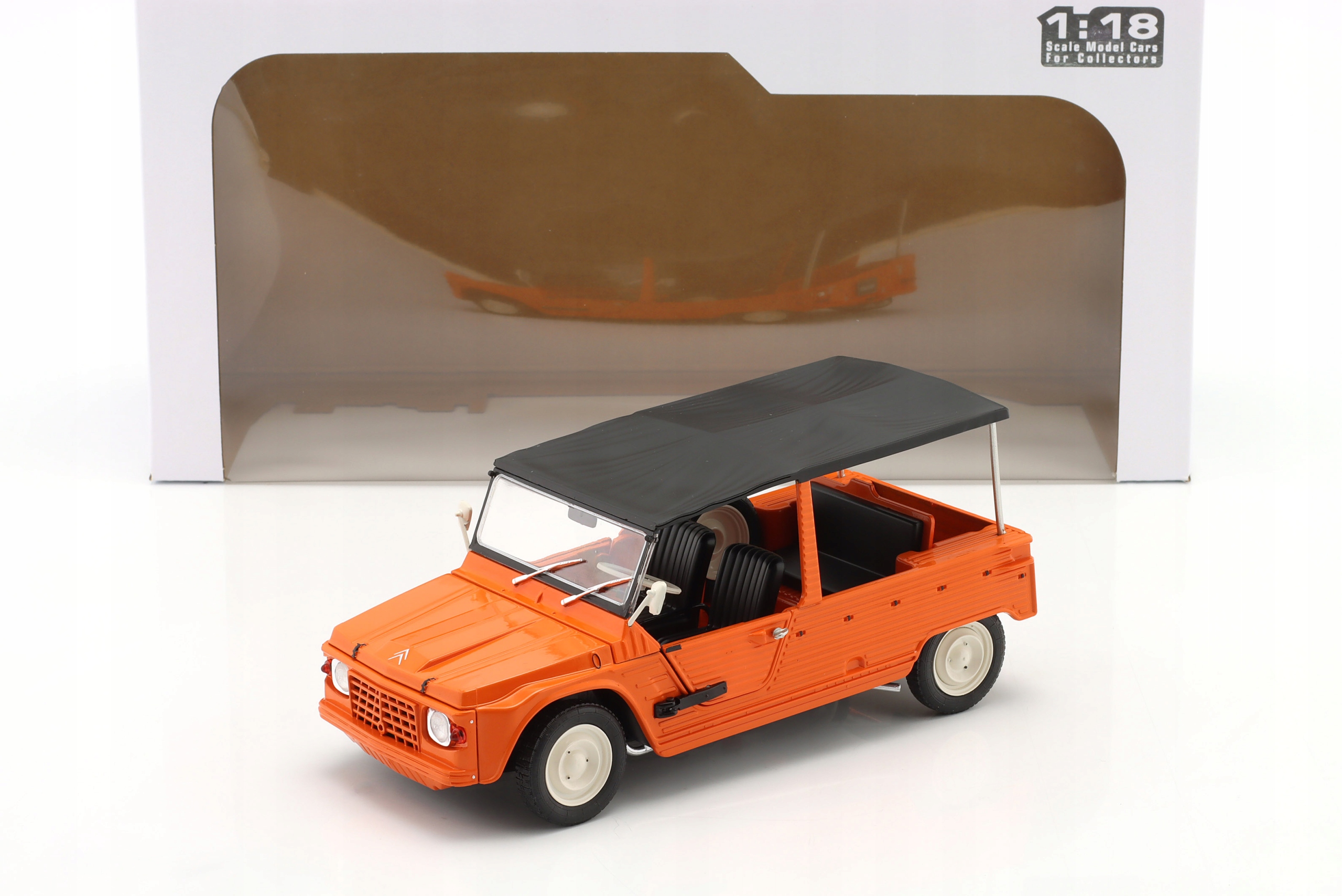 Solido Citroen Mehari MK1 1969 Kirghiz Orange 1:18