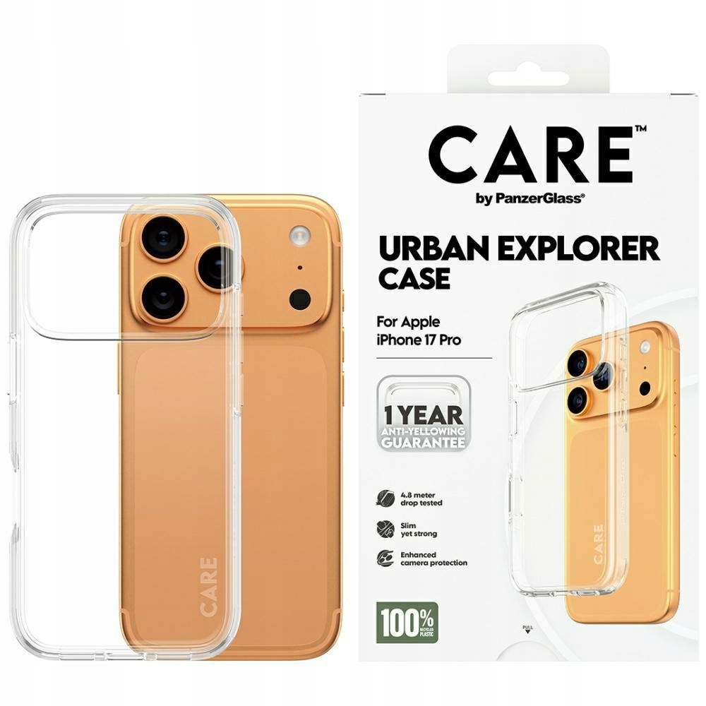 PanzerGlass Explorer Průhledné pouzdro kryt obal pro iPhone 17 Pro