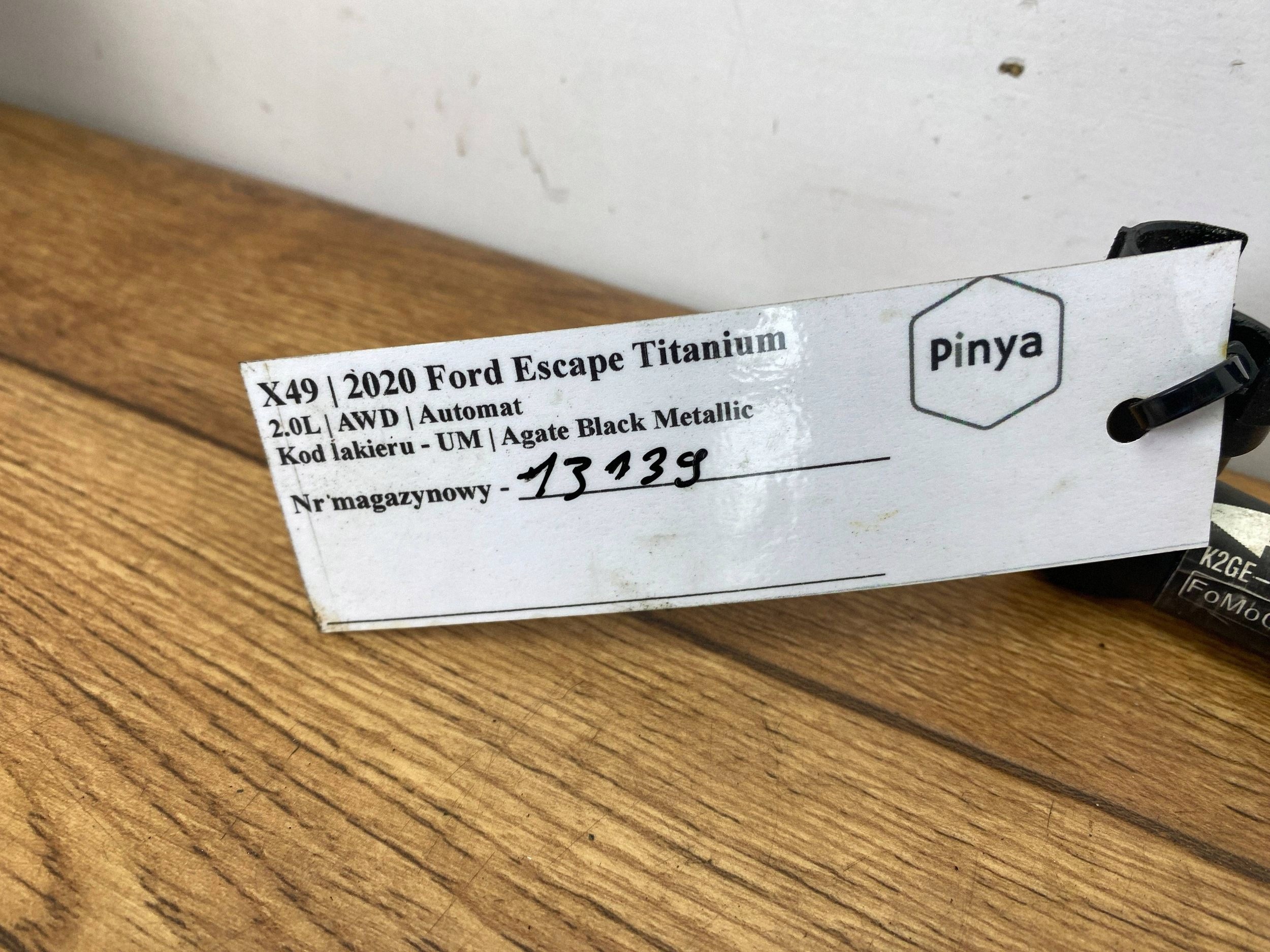 prijenos vakum Ford Edge II 2.0 2019+
