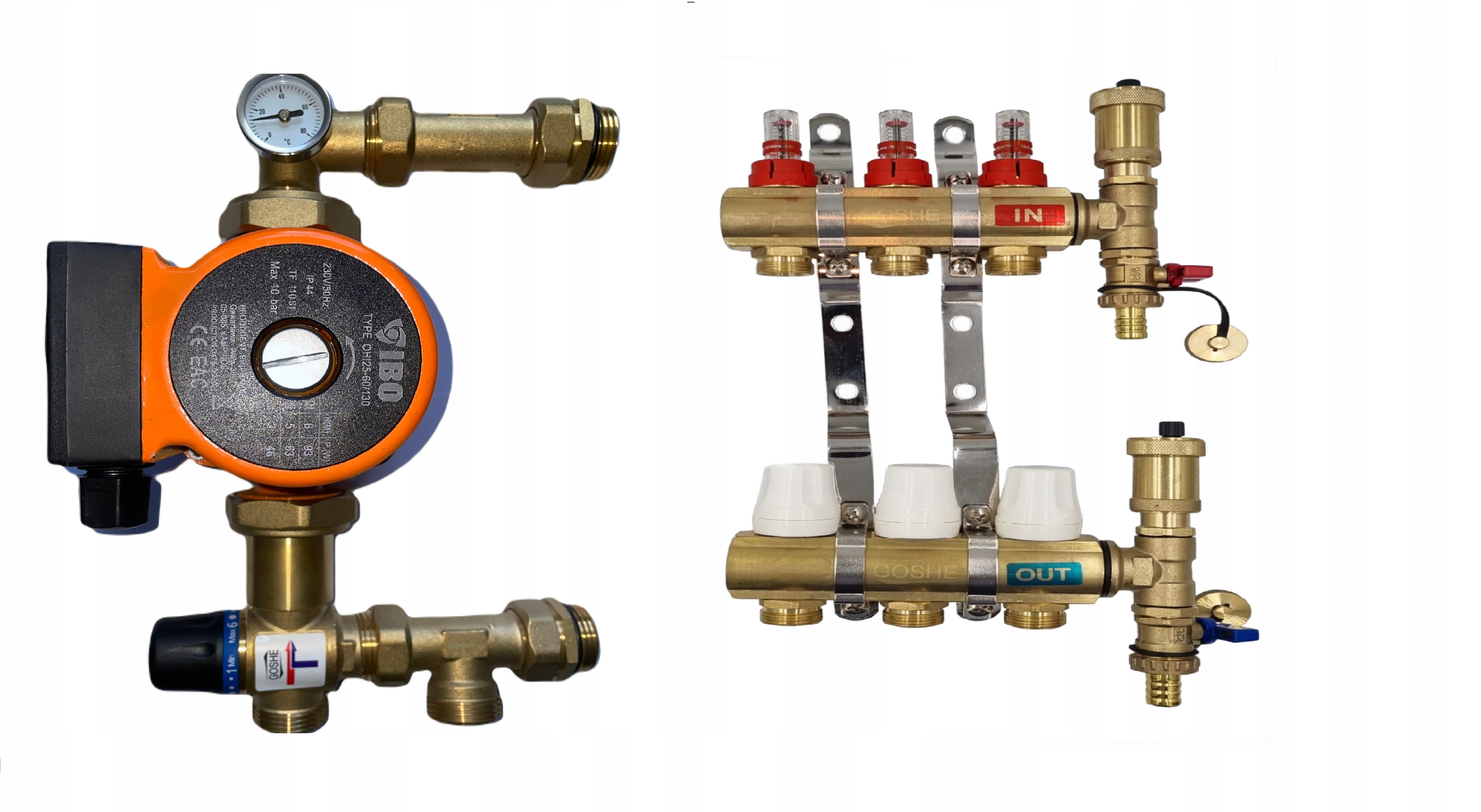 Rozdeľovač Podlahy 3 Čerpacia Skupina Ohi Goshe