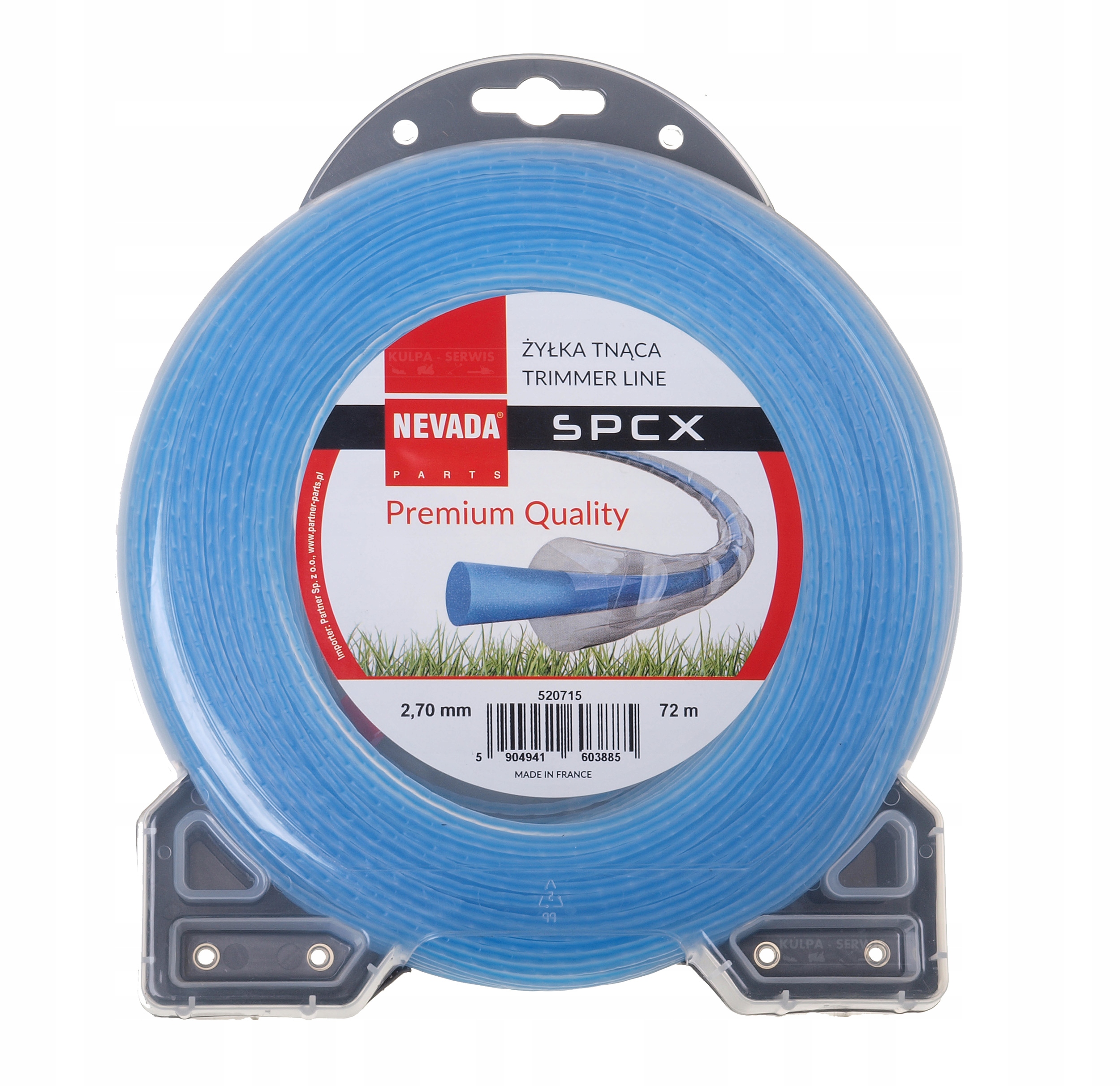 

Żyłka tnąca 2,7 mm x 72m Nevada Spcx Premium