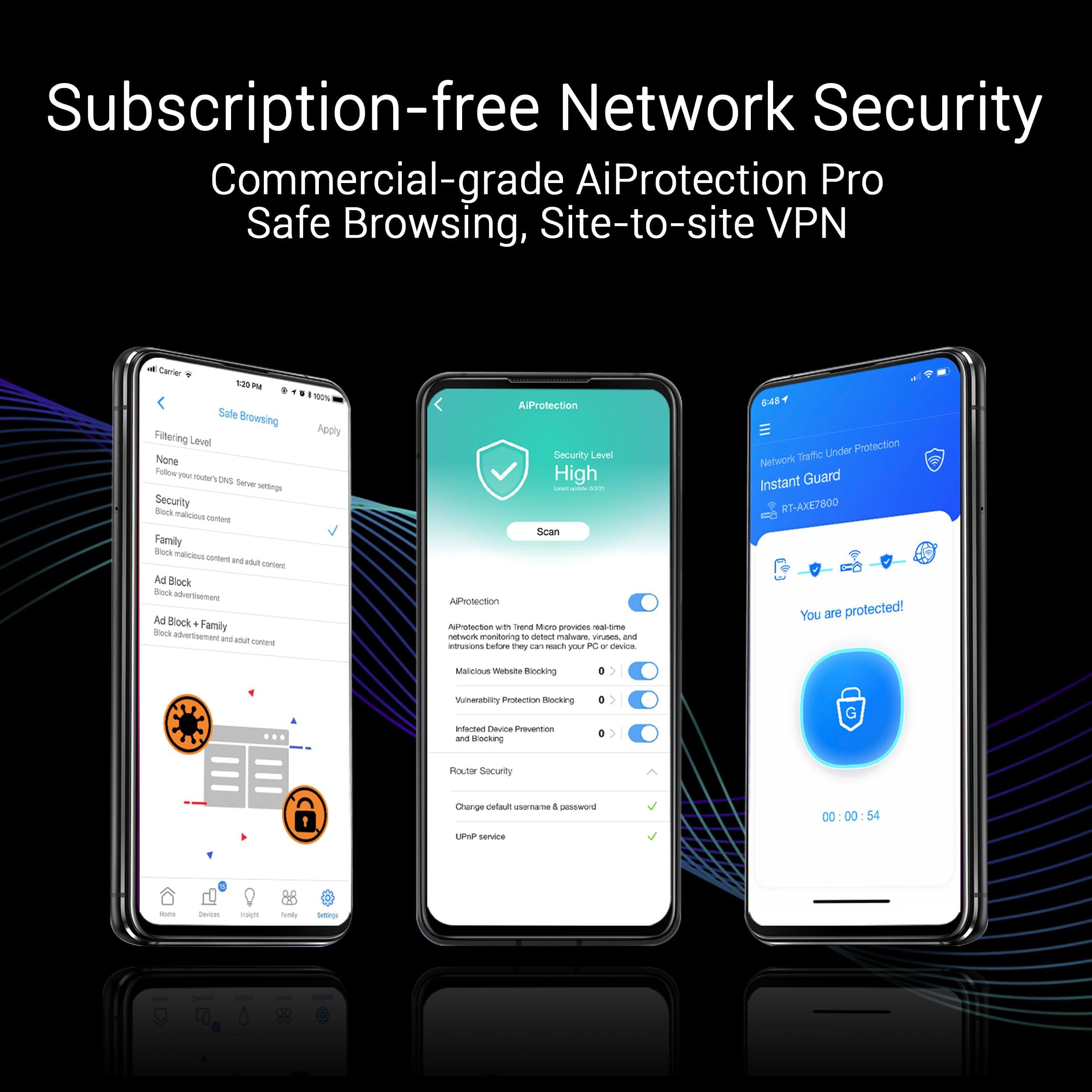 ASUS ZenWiFi BQ16 Router Mesh WiFi7 Quad Band 370m2 10G IoT VPN 4G 5G — miniatura 5