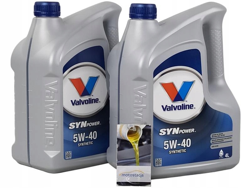 

Valvoline Synpower 5W-40 VW502.0/505 Bmw LL-98 8L
