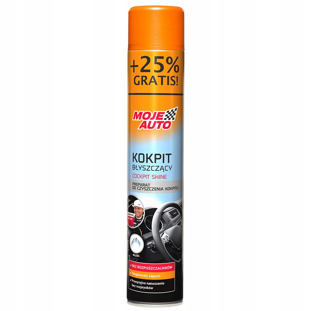 

Kokpit Błyszczący Arctic Moje Auto 750ml