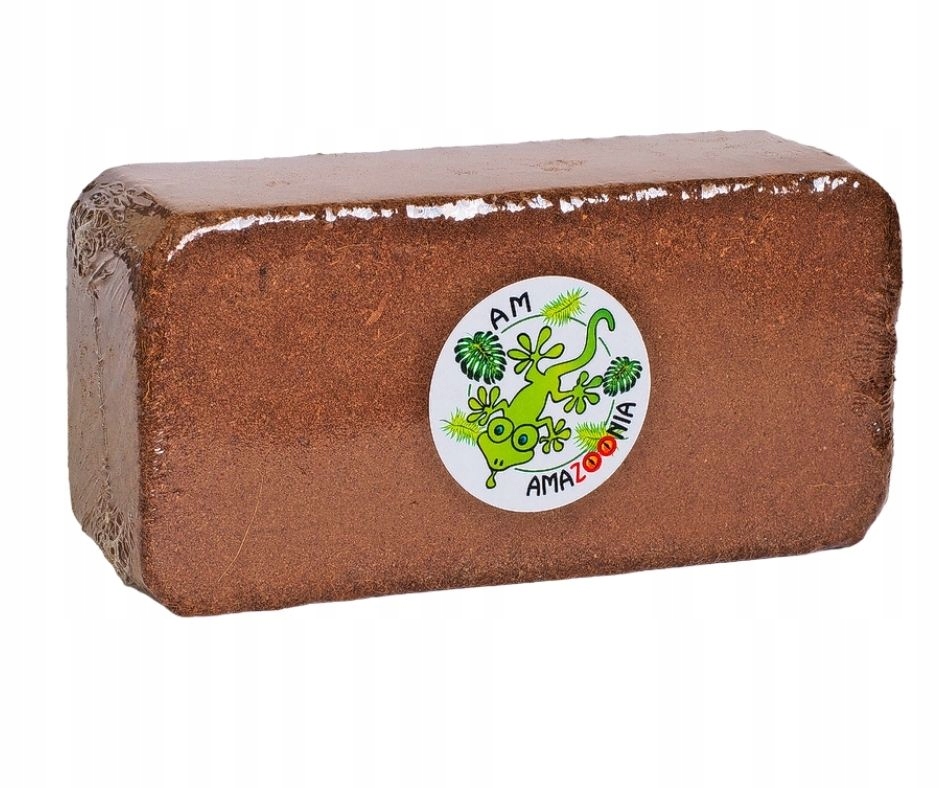 

Torf brykiet kokosowy podłoże do terrarium 0,65 kg