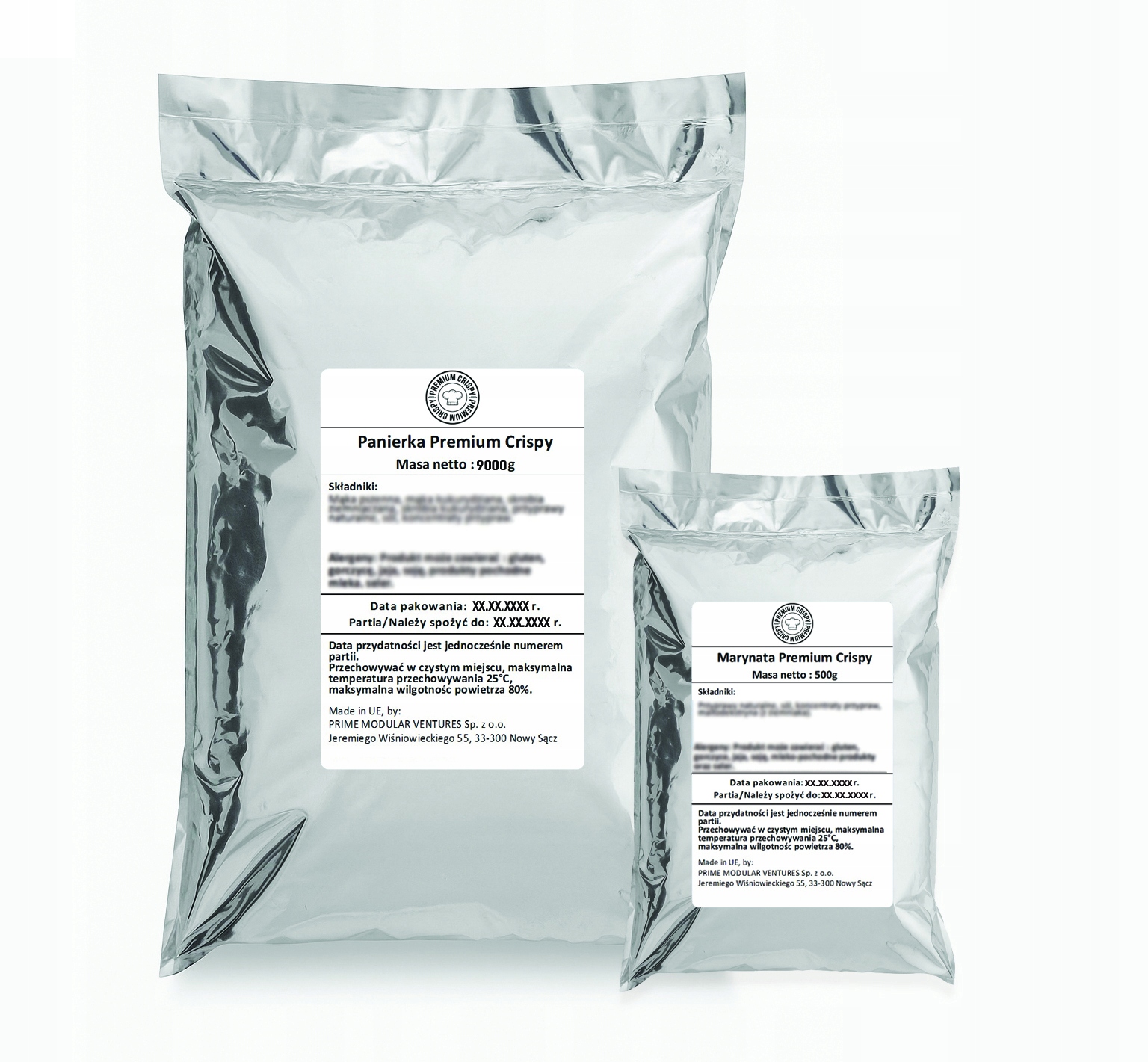 Levně Obalovací Směs a marináda Startovací balíček Standard (kfc) Premium Crispy