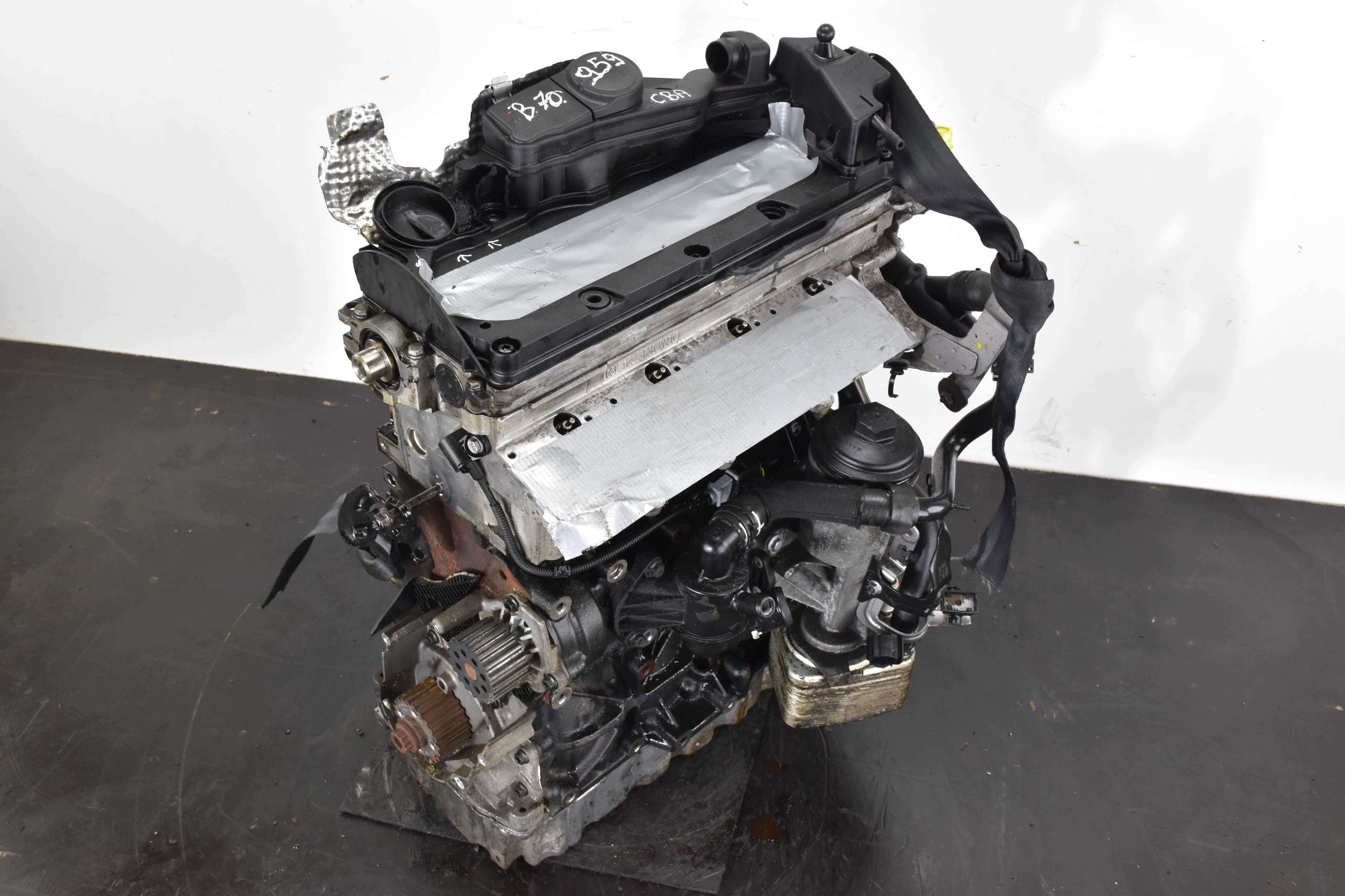engine VW GOLF VI PASSAT CC B6 AUDI A3 8P 2.0 TDI CBA 08-11r @KOMPRESJA @