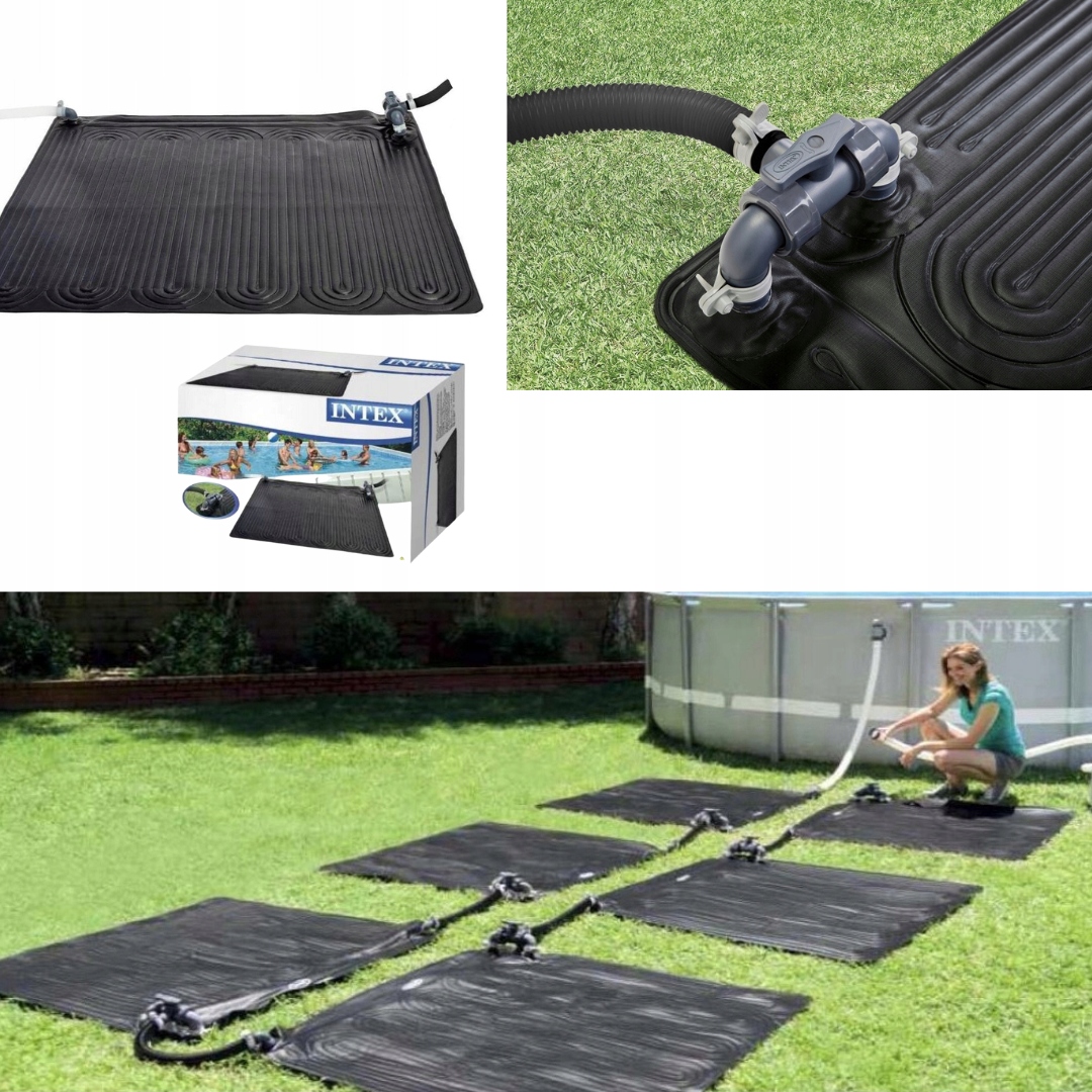 MATA do podgrzewania wody INTEX basen BESTWAY duża SOLARNA grzewcza CIEPŁA Kod producenta mata SOLARNA do podgrzewania wody intex