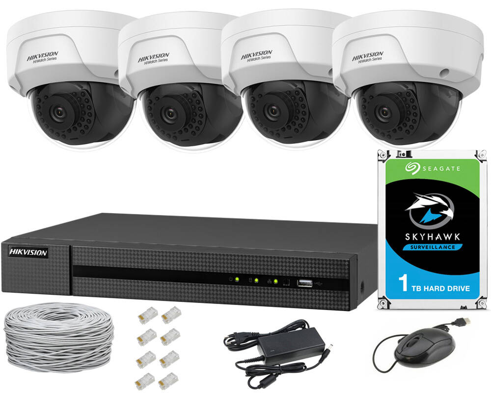 Sada pro monitorování Hikvision Hiwatch HWI-D140H HWN-4104MH-4P