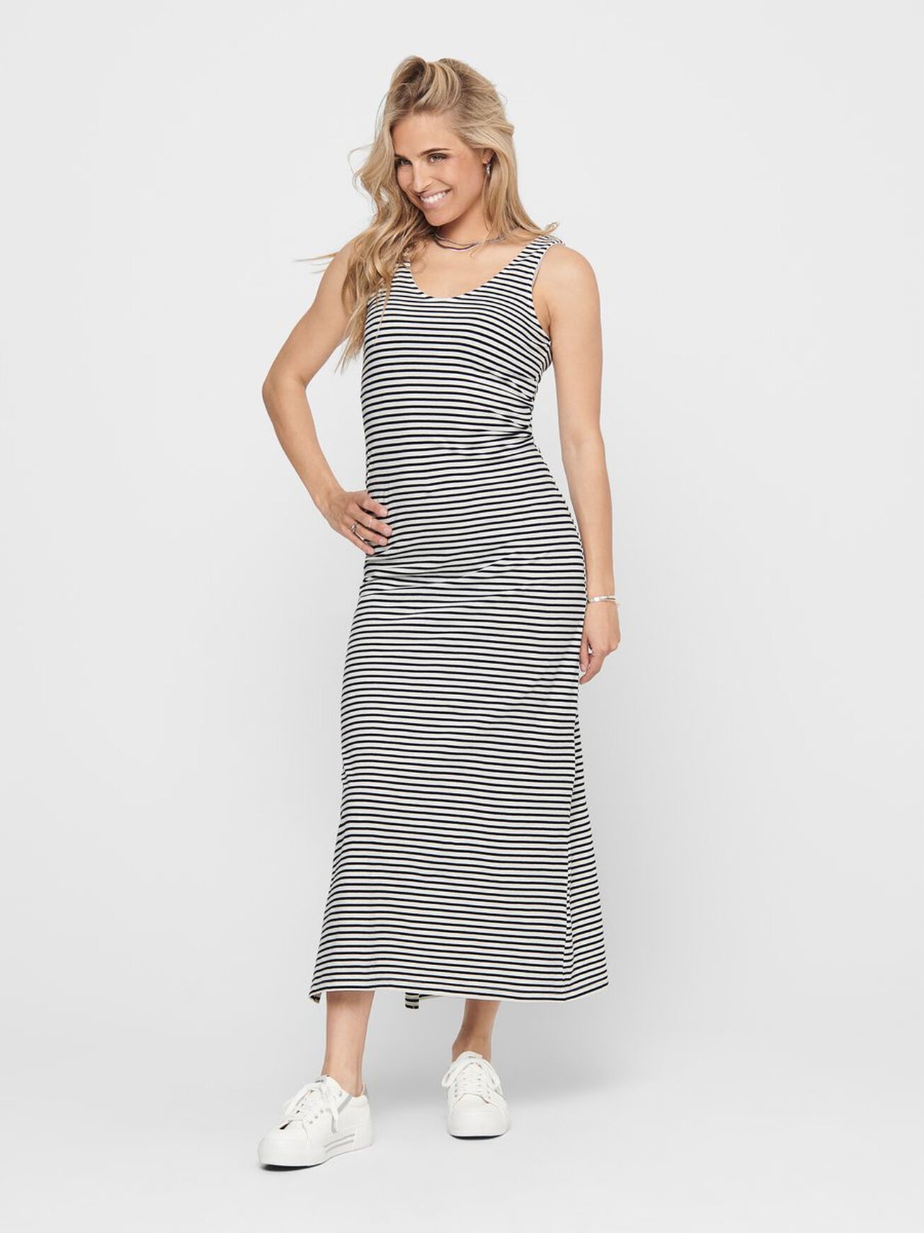 

M3035 Nowa Bawełniana Sukienka Maxi Only XL