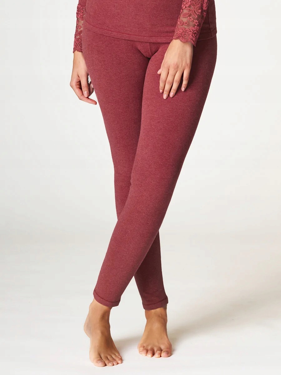 Dámské legíny LXL 729 3 Hot Touch S bordové