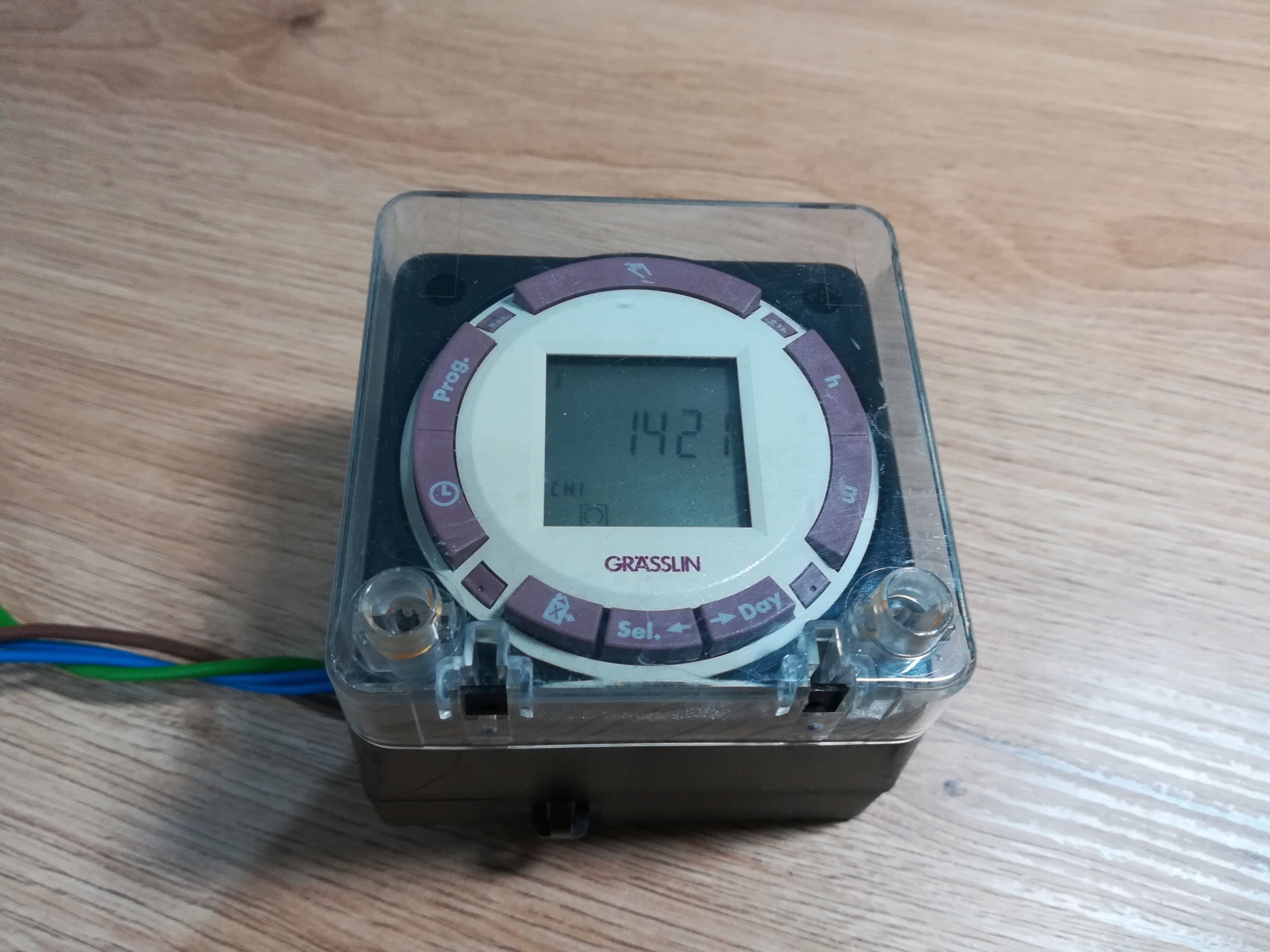 Timer włącznik czasówka zegar Grasslin Tactic 571 Typ Czasowy